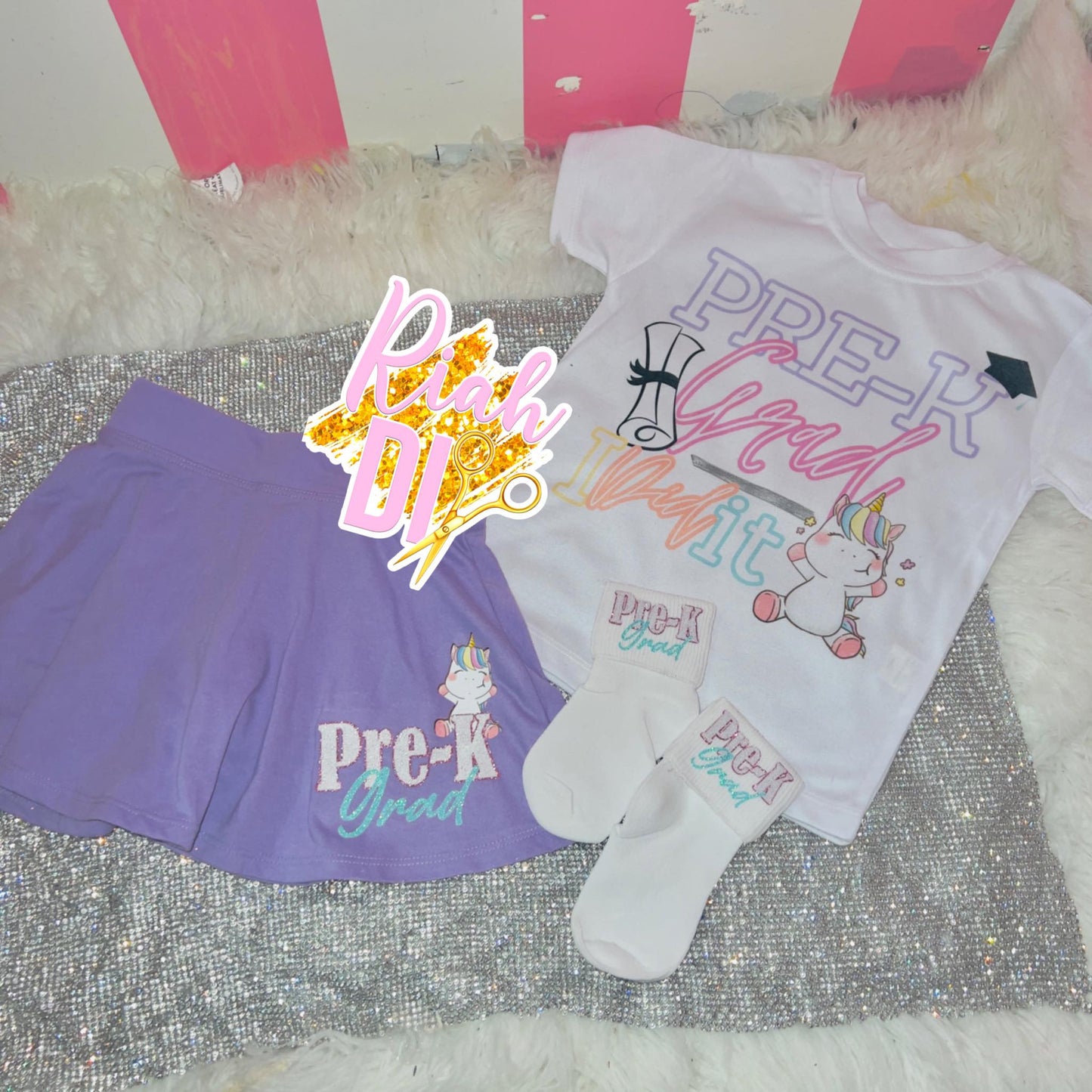 Conjunto de graduación para niños pequeños "Lo hice"