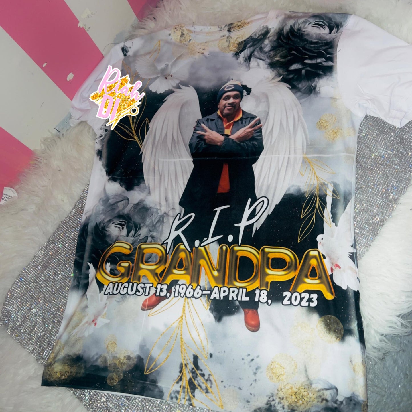 Camiseta conmemorativa 3D para adultos