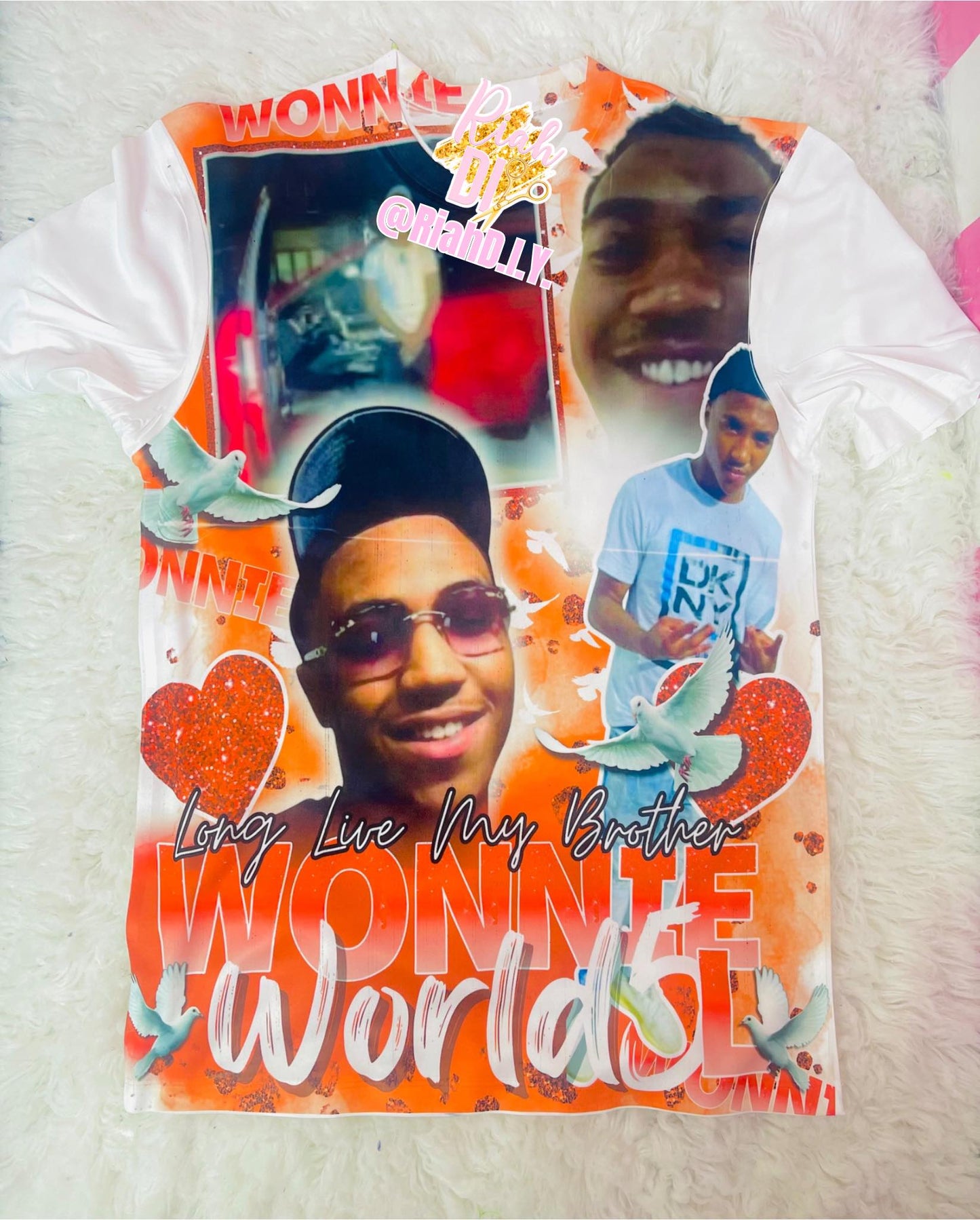 Camiseta conmemorativa 3D para adultos