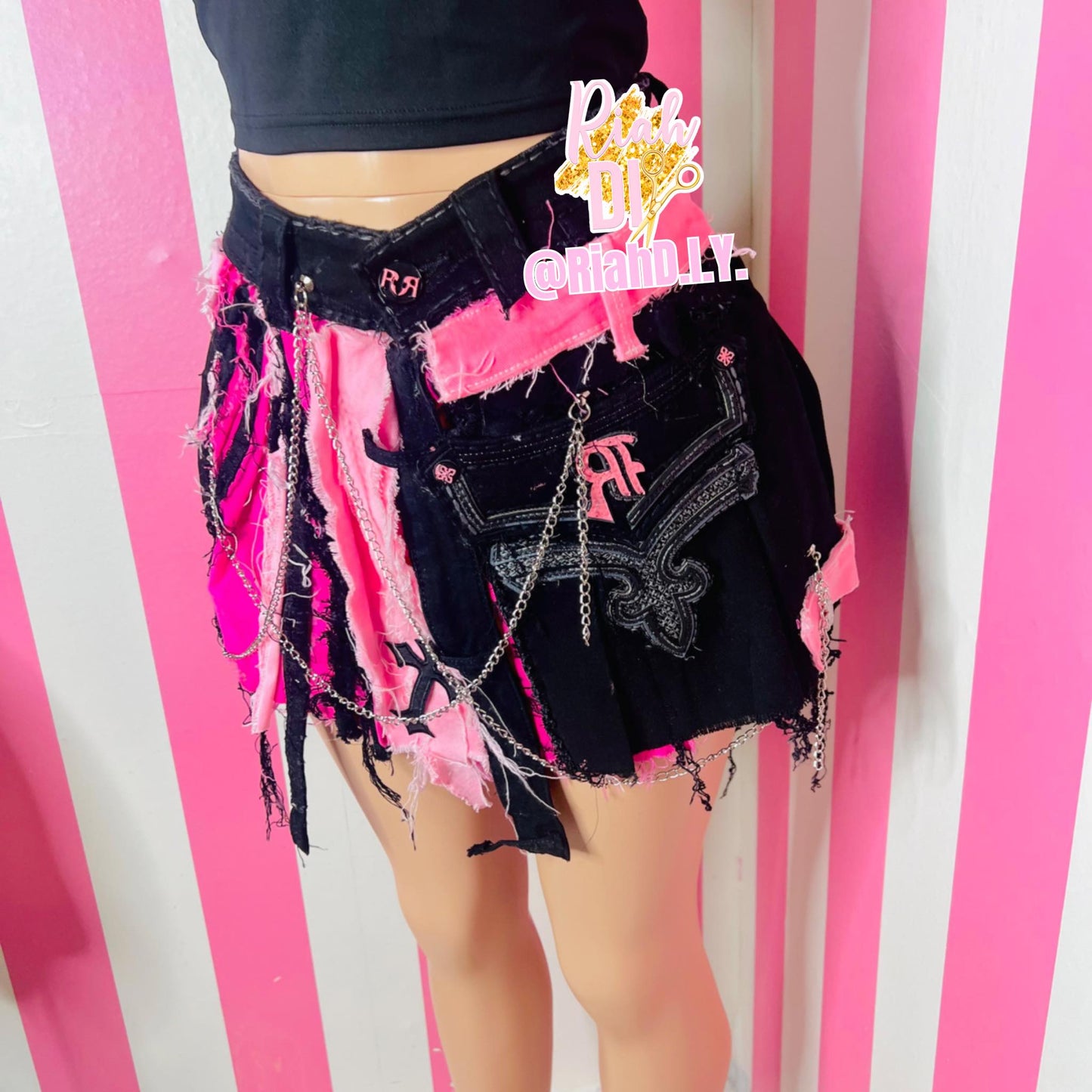 Falda plisada Bratz Emo Rock Revival