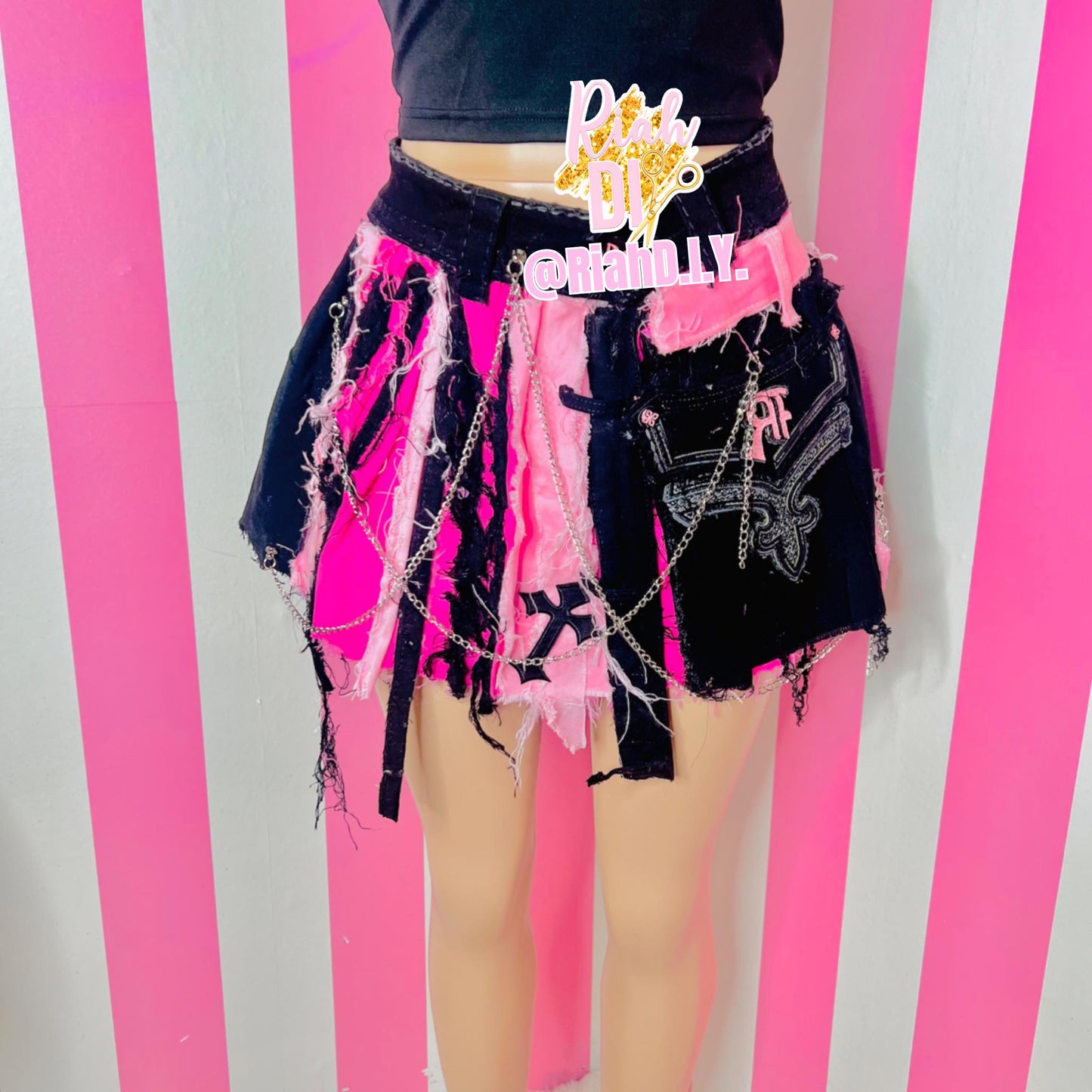 Falda plisada Bratz Emo Rock Revival