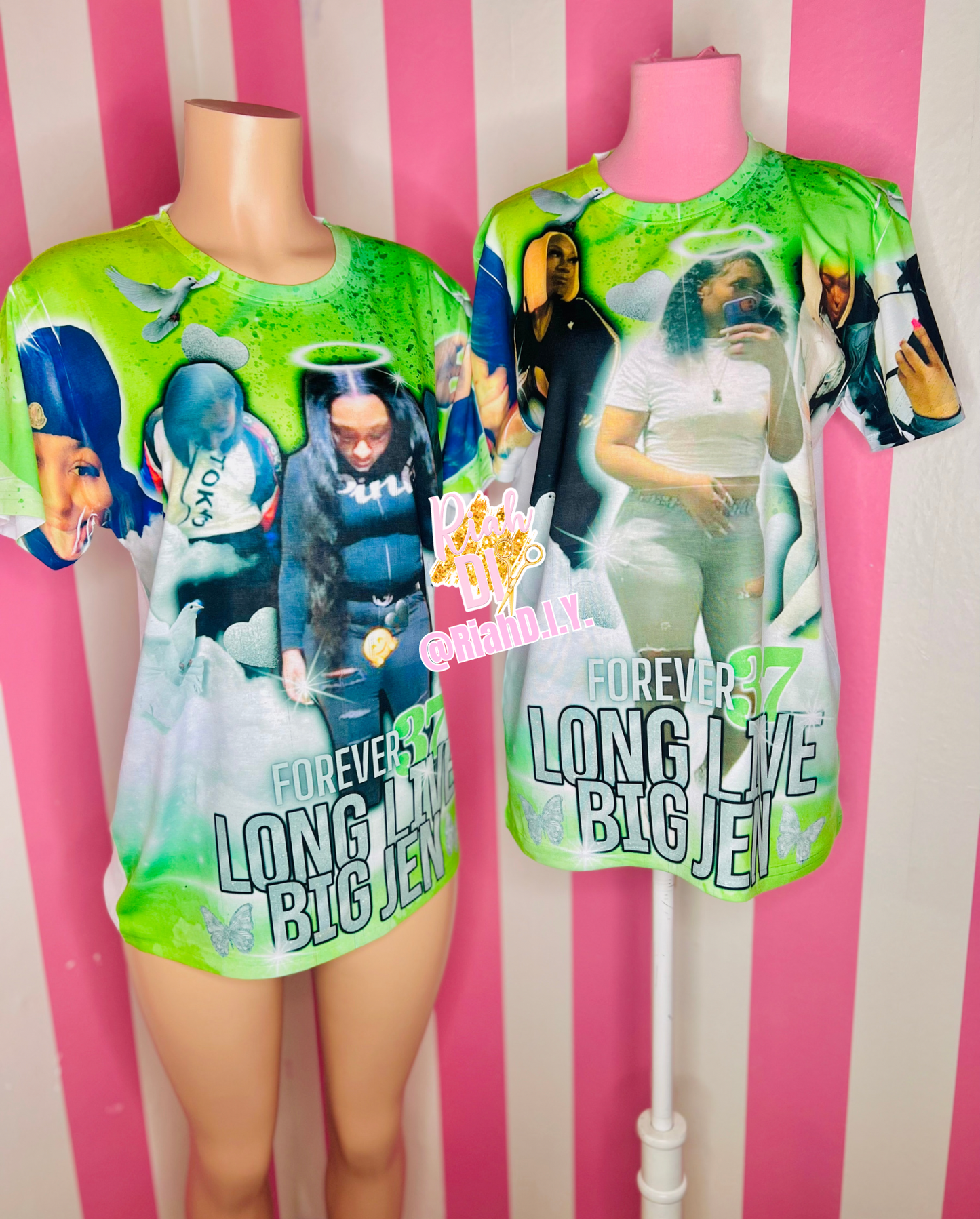 Camiseta conmemorativa 3D para adultos
