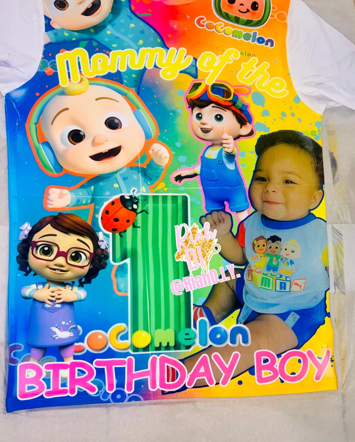Camiseta de cumpleaños estilo 3D para adultos