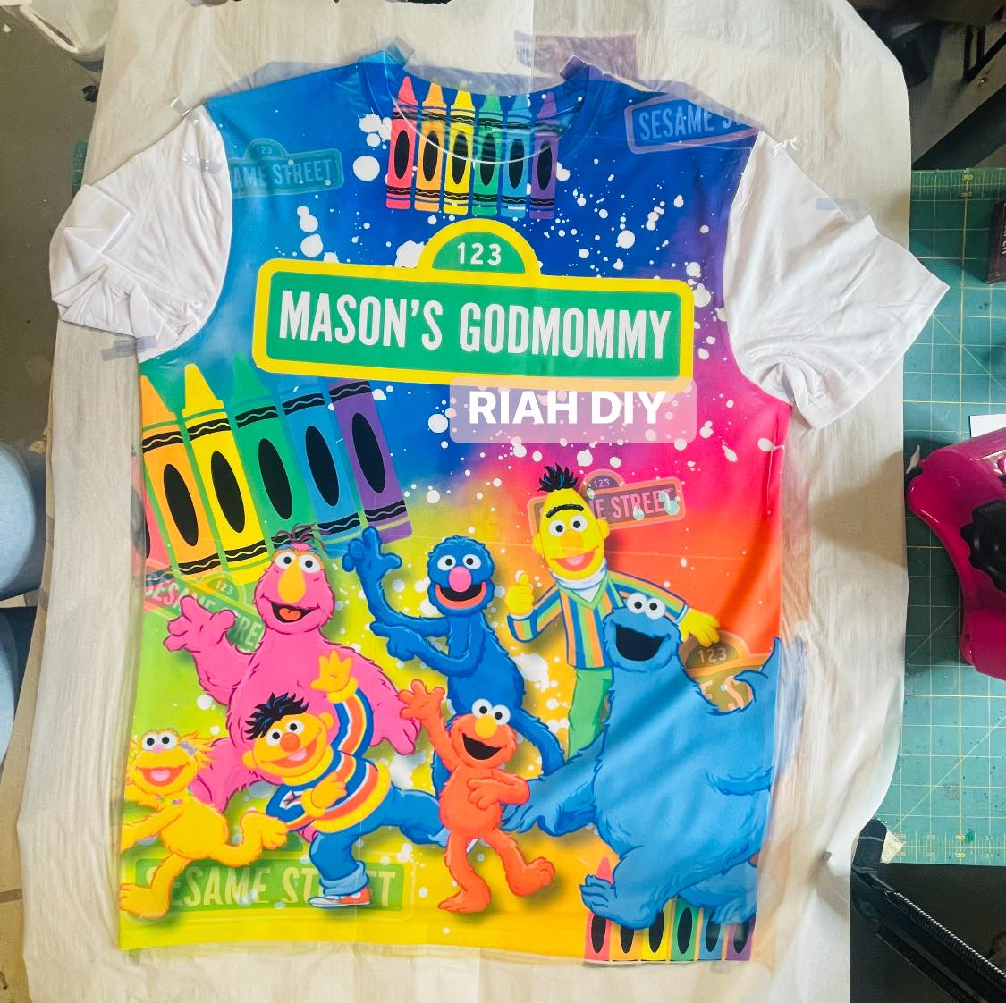 Camiseta de cumpleaños estilo 3D para adultos