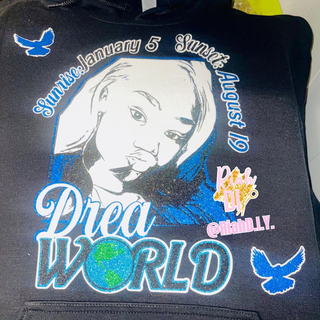 Sudadera con capucha "Es tu mundo"