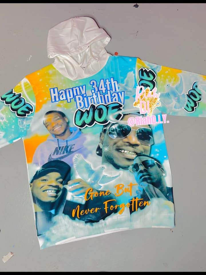 Sudadera con capucha 3D para adultos