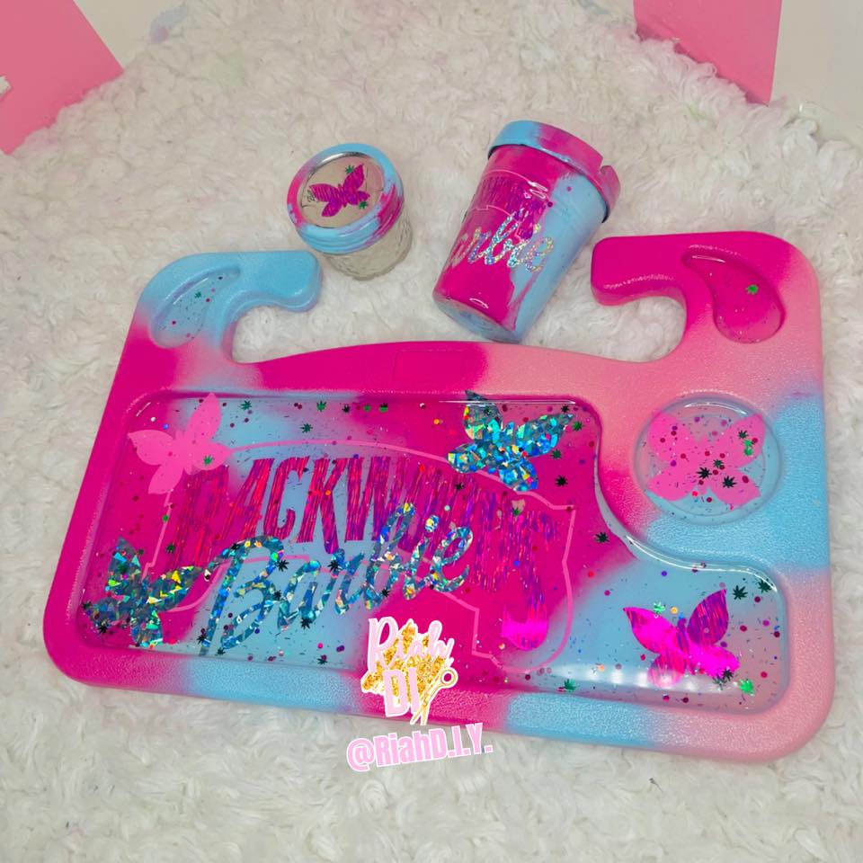 Car Rolling Tray Set