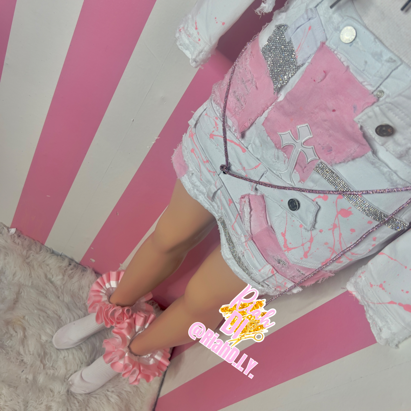 Conjunto de mezclilla Distress Me