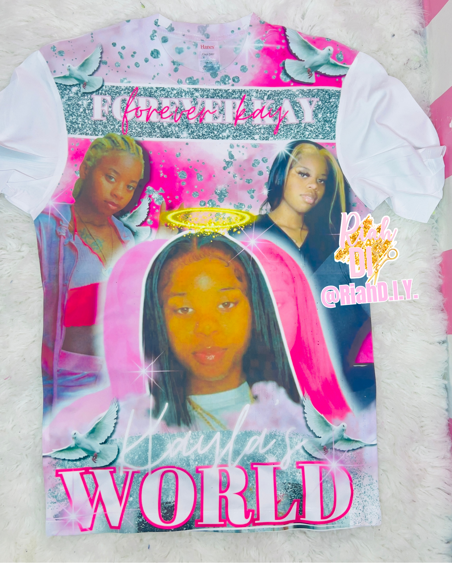 Camiseta conmemorativa 3D para adultos