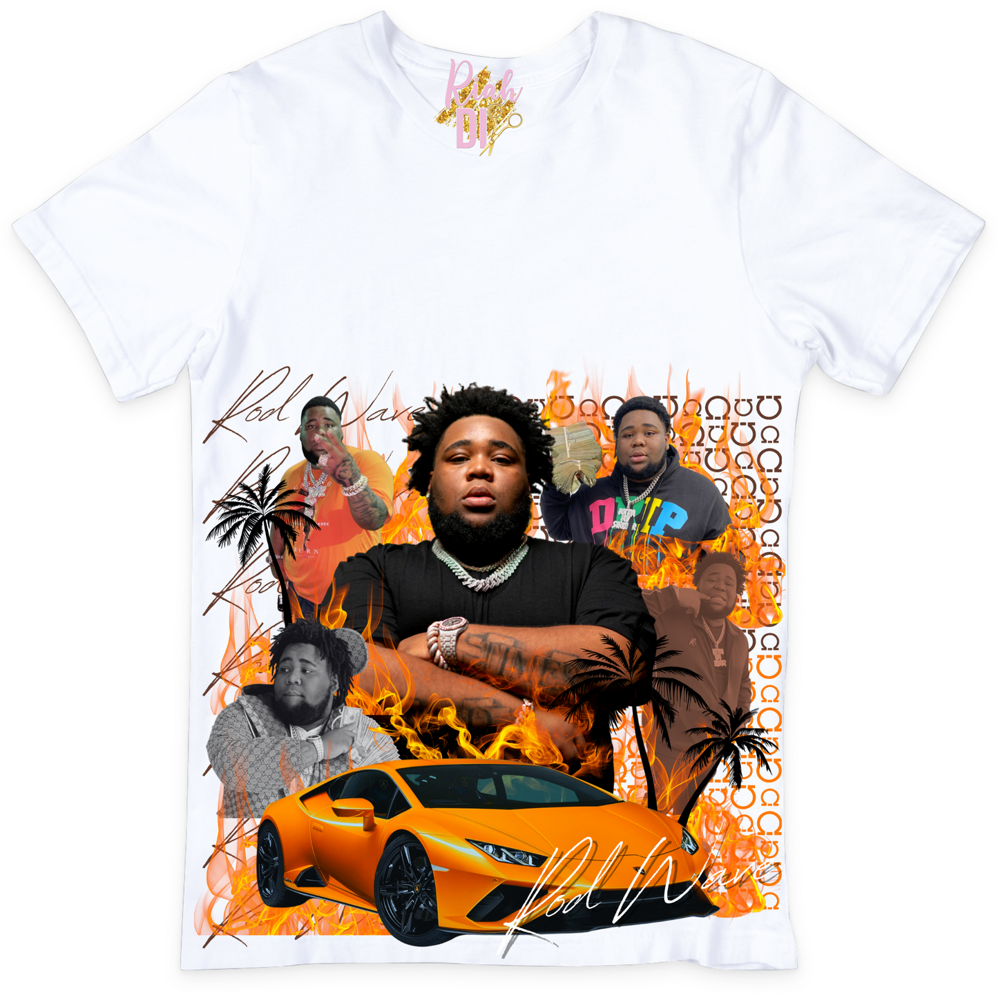 Camisetas gráficas Rod Wave