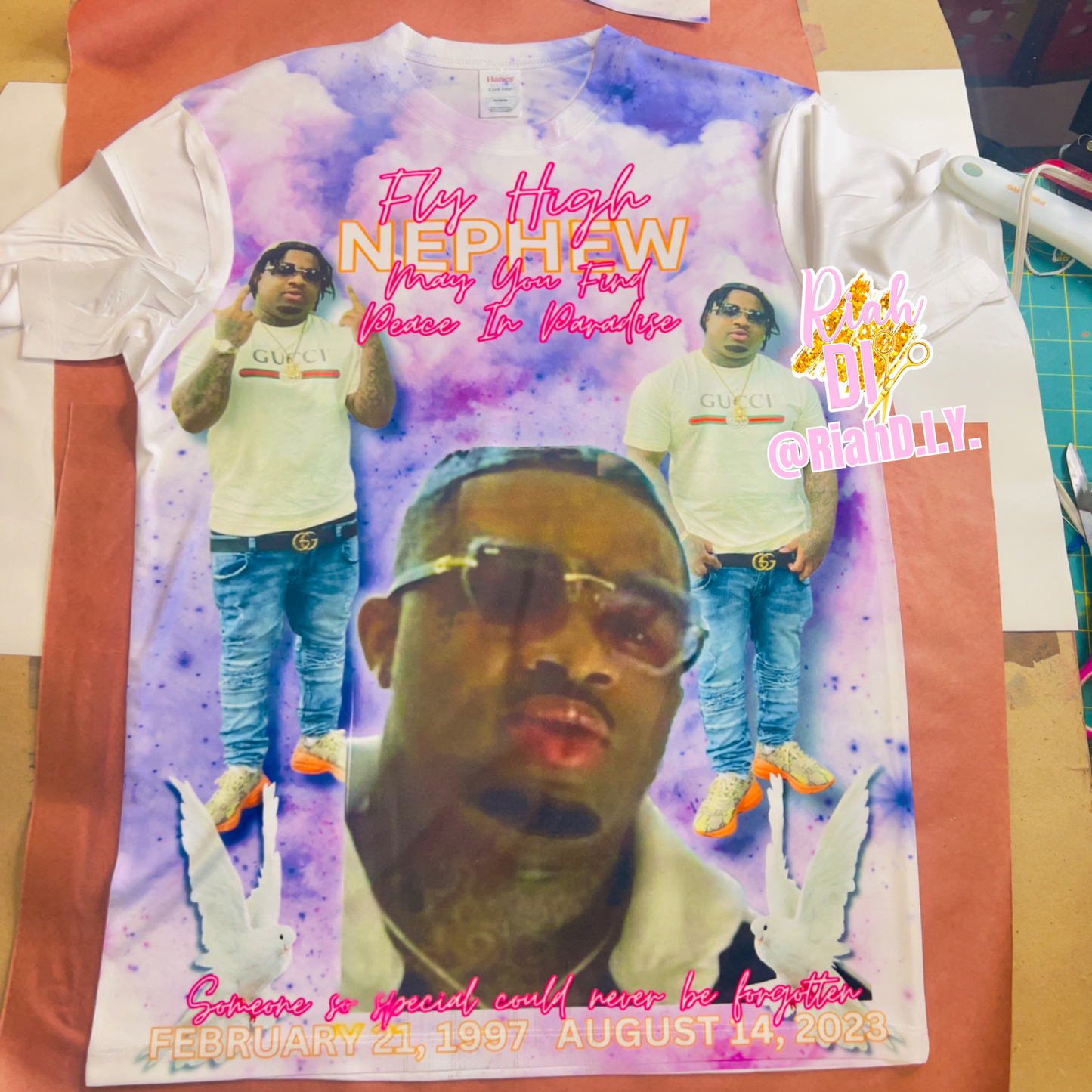 Camiseta conmemorativa 3D para adultos