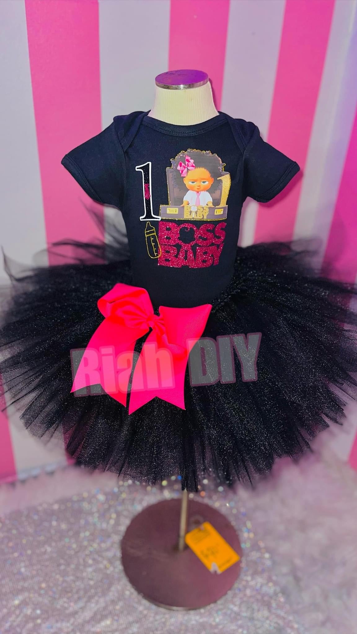 Conjunto de tutú de estilo libre Boss Baby