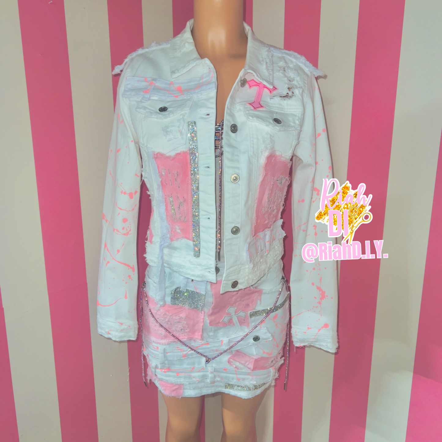 Conjunto de mezclilla Distress Me