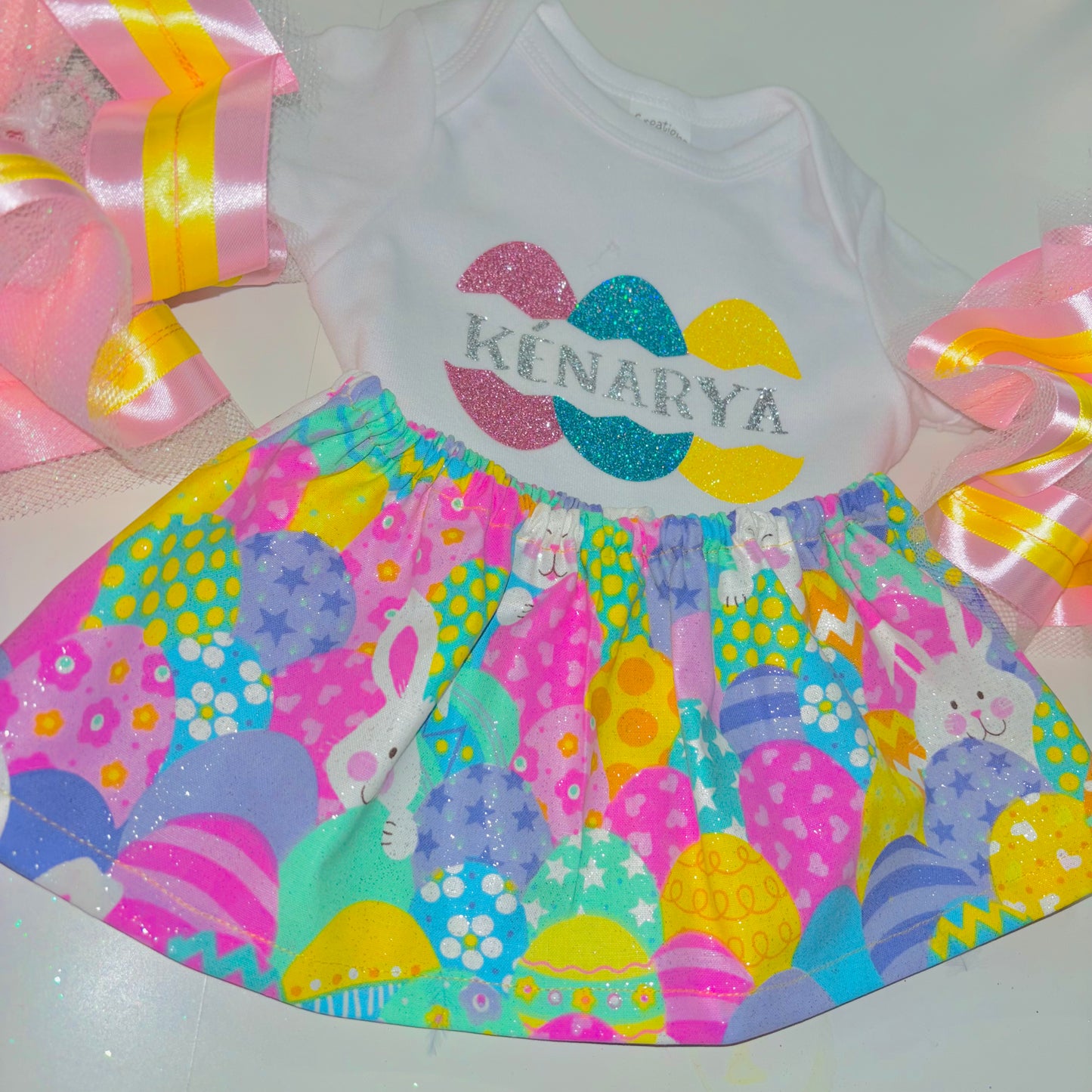 Conjunto de falda personalizada con tobilleras
