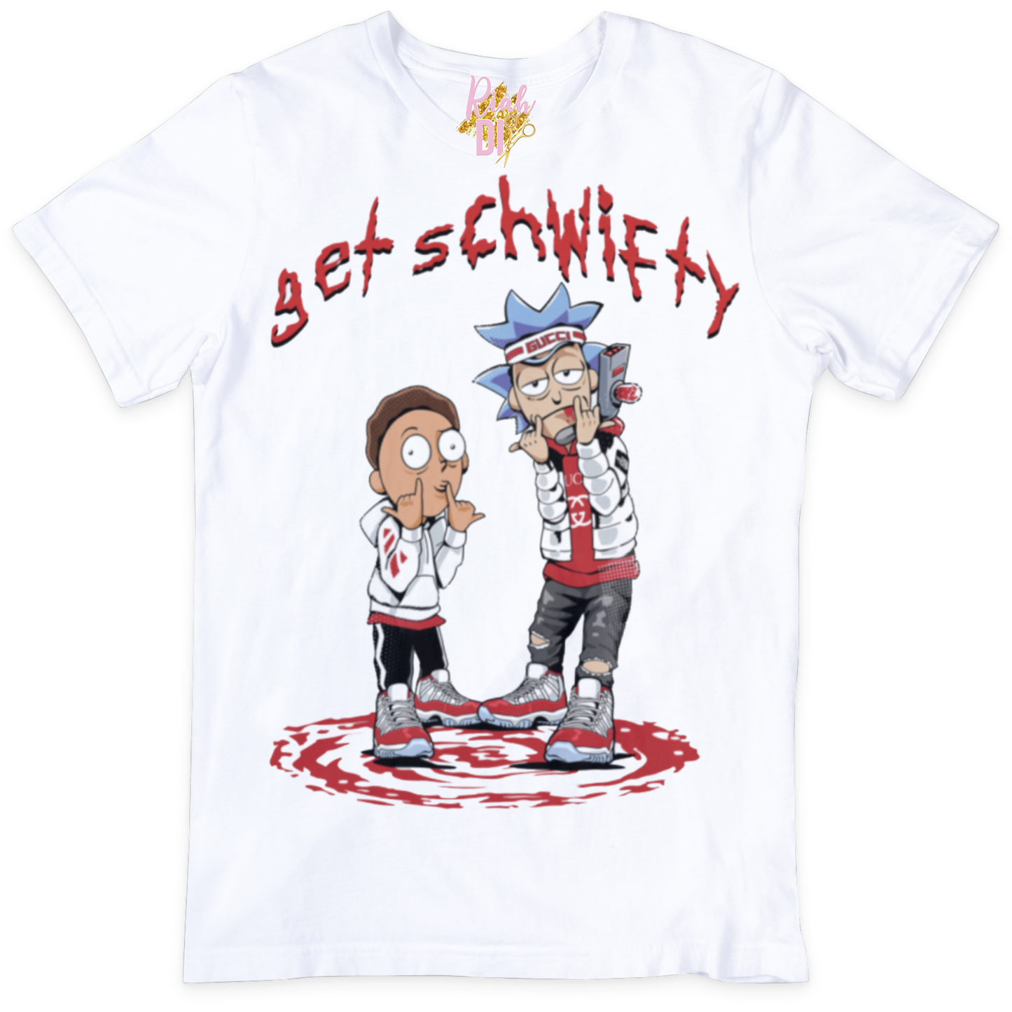 Camiseta Rick & Morty Shwifty Cherry 11