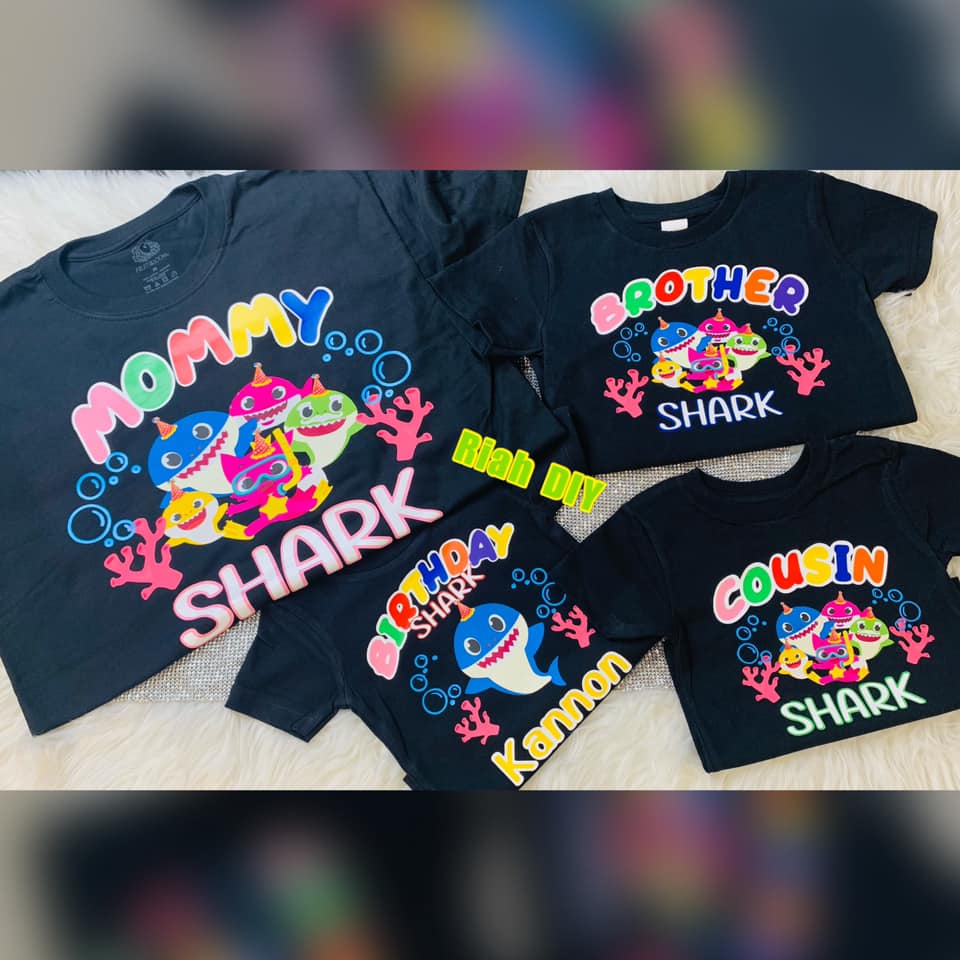 Baby Shark Birthday Tee