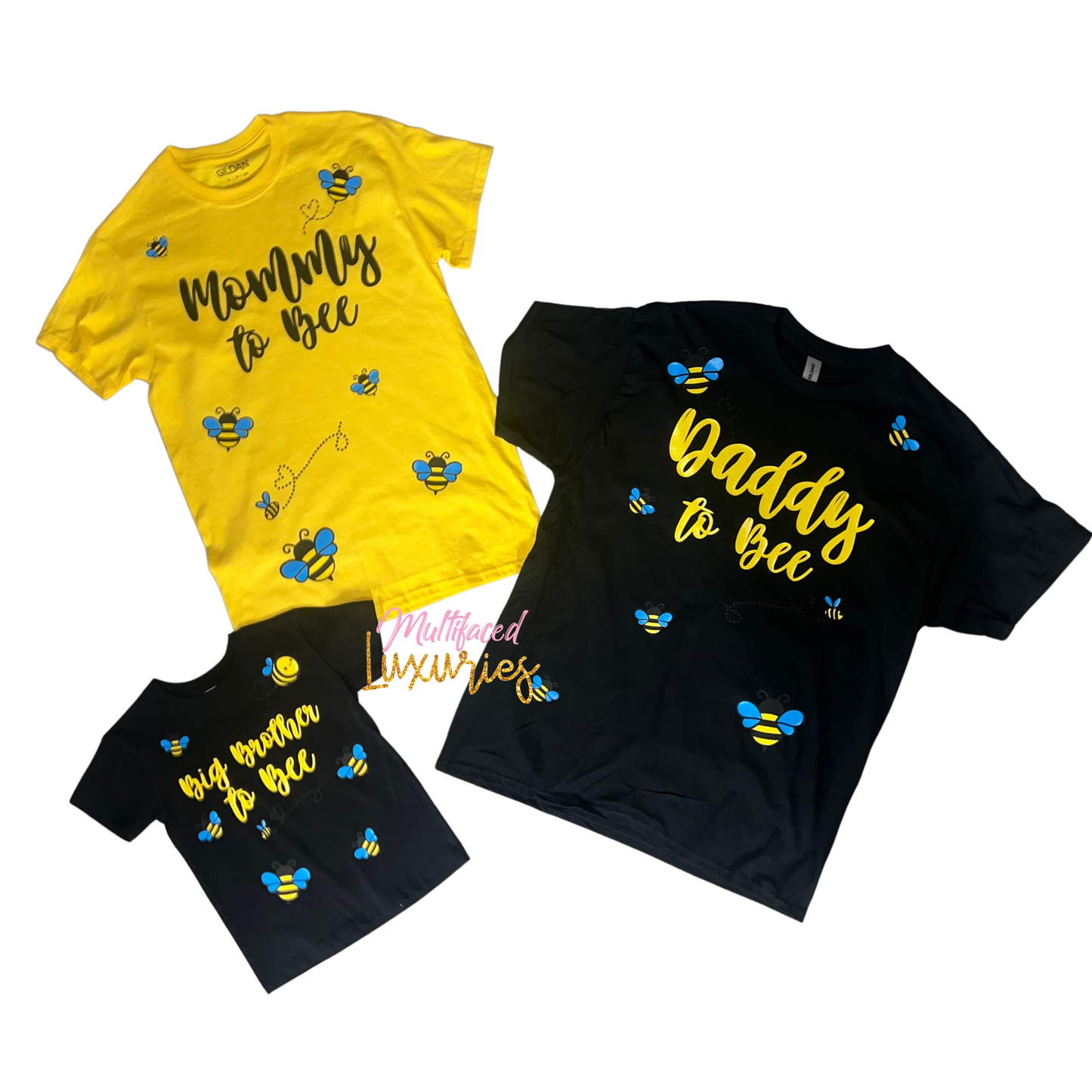 ANY THEME - (ADULT SIZES) Vinyl Baby Shower Tee