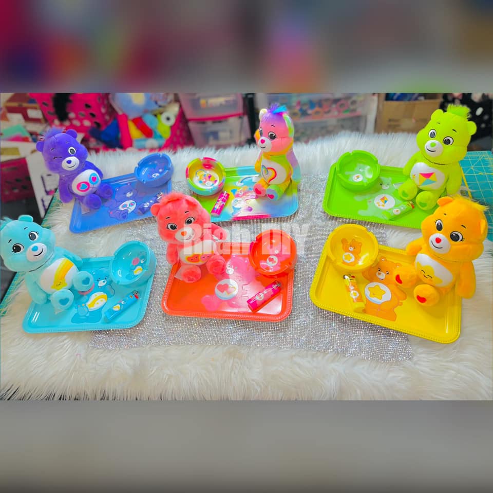 Care Bears Rolling tray/Stash Jar set