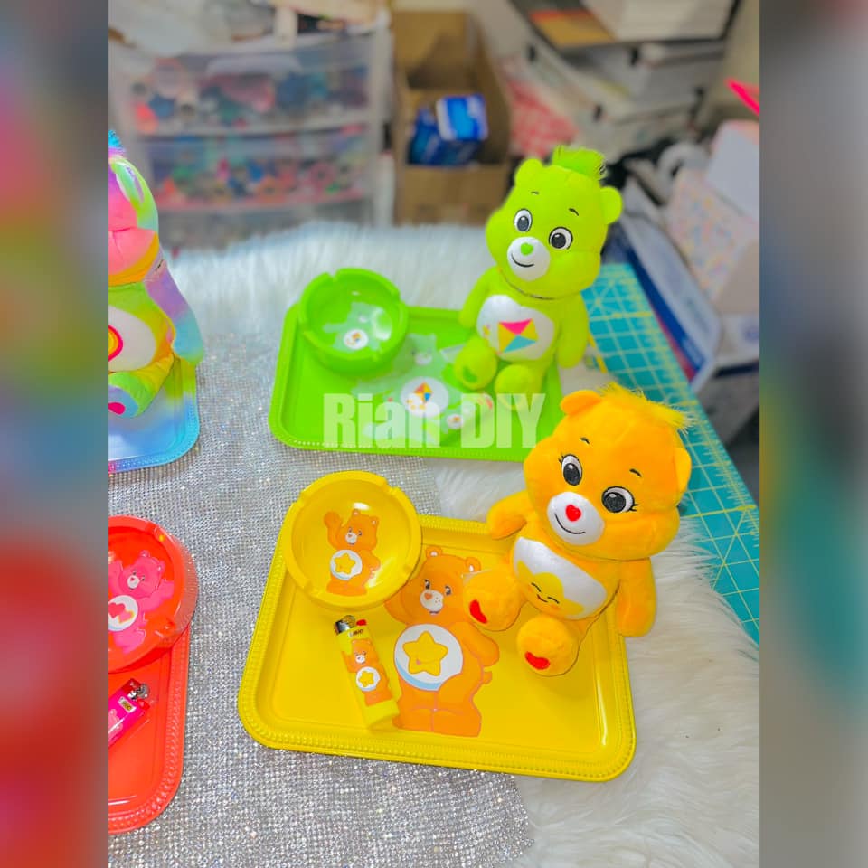 Care Bears Rolling tray/Stash Jar set