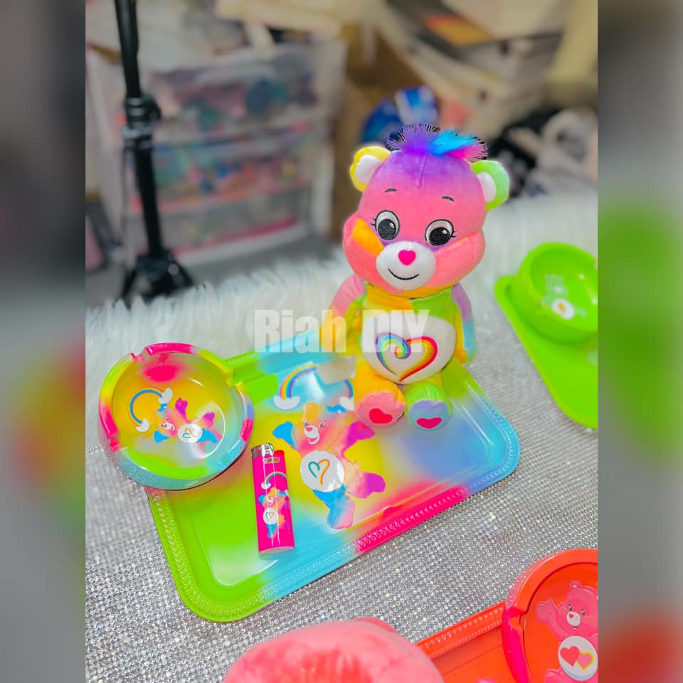 Care Bears Rolling tray/Stash Jar set