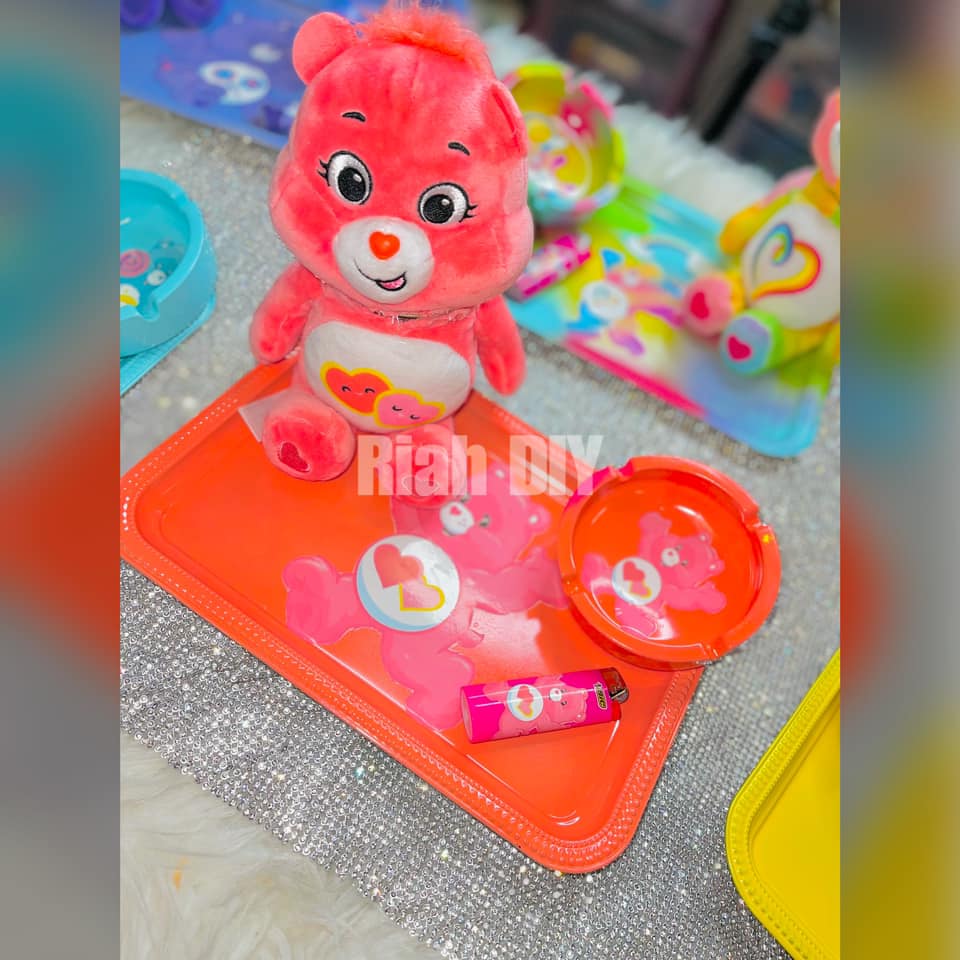 Care Bears Rolling tray/Stash Jar set