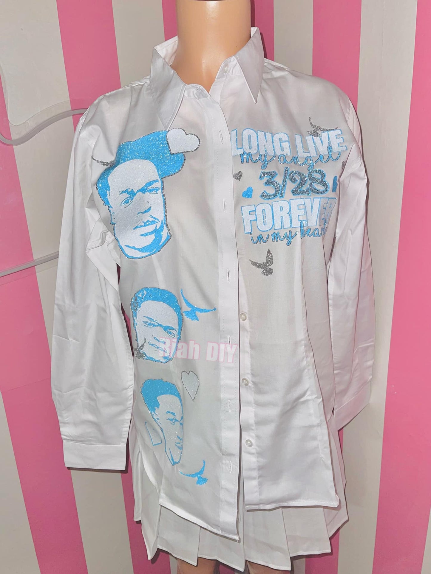 Camisa con botones de 3 caras