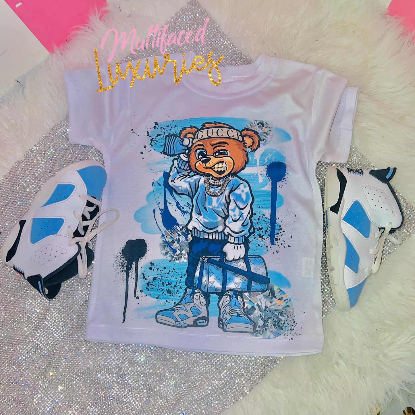 Luxury Bear UNC 6's Tee