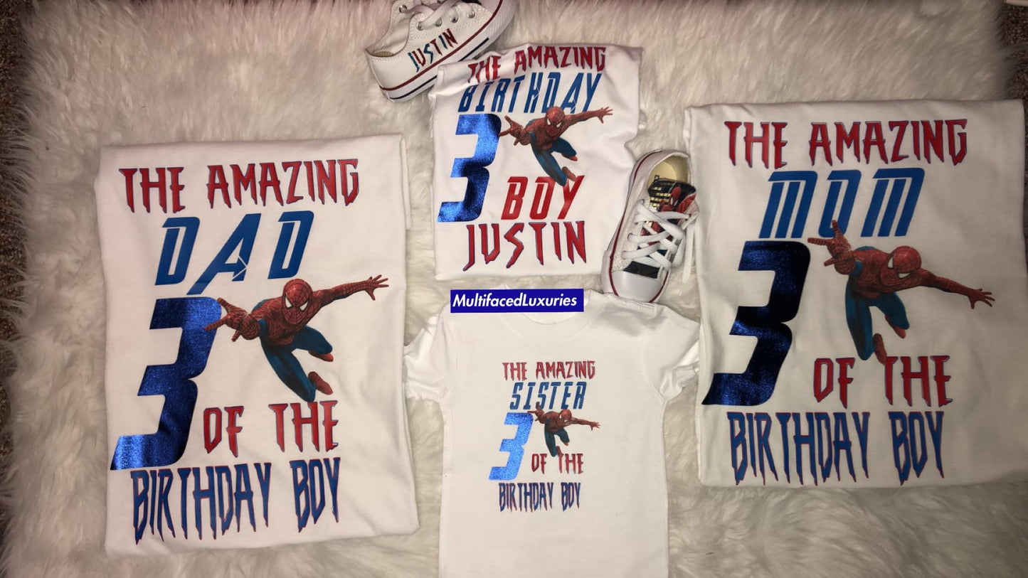 Camiseta de cumpleaños detallada para adultos