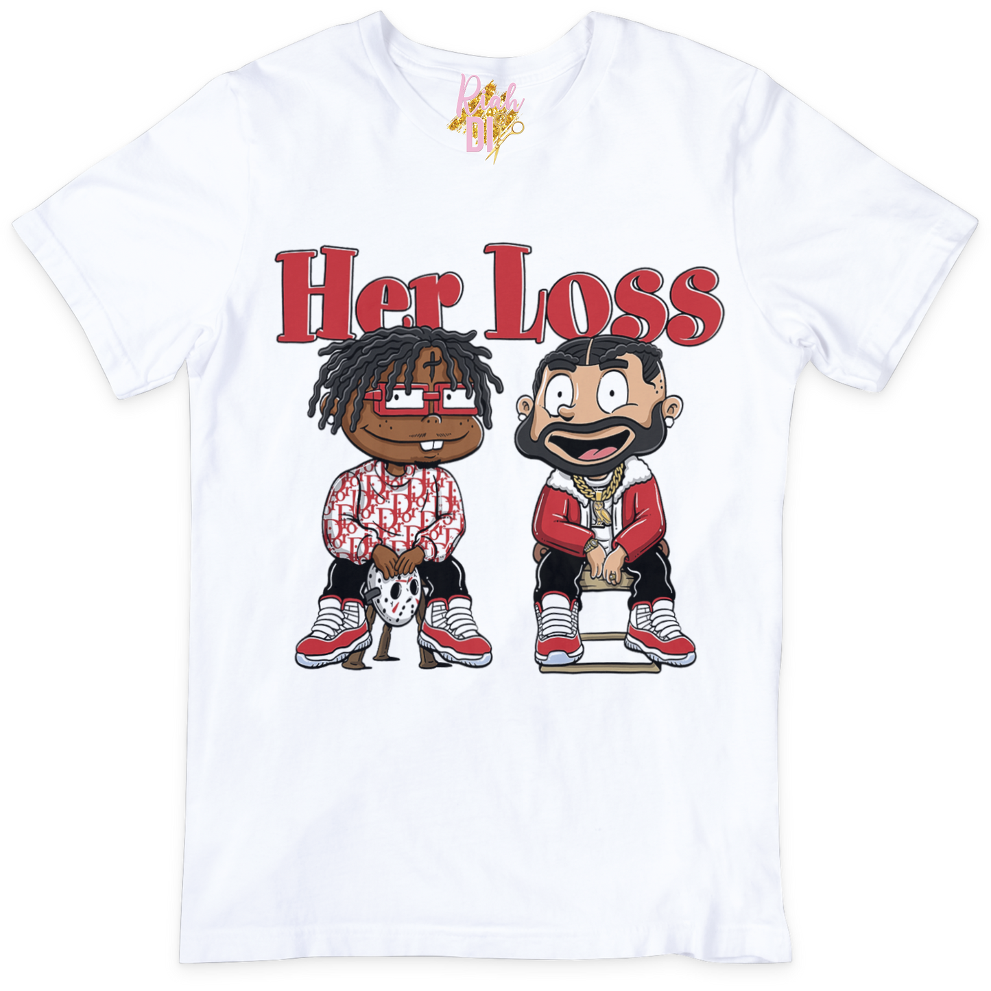 21 & Drake Cherry 11 Tee
