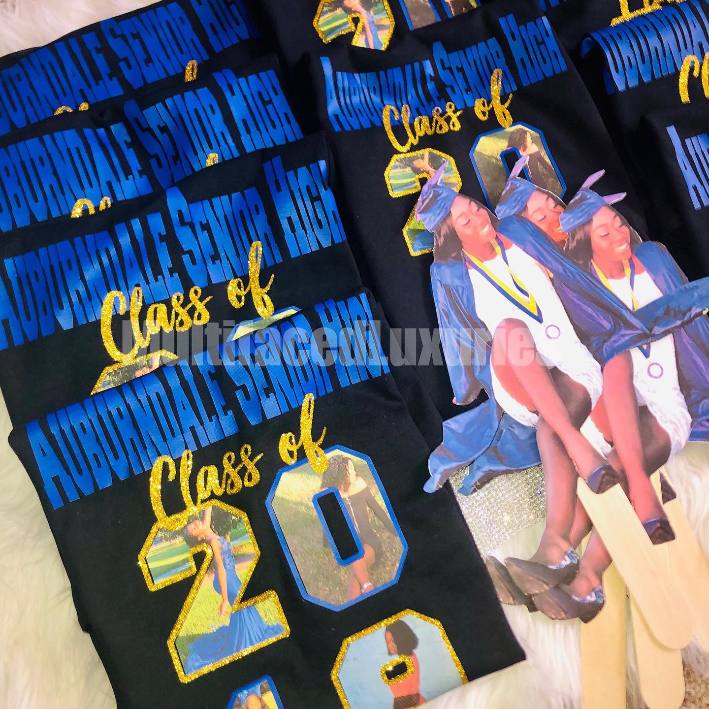 Camisetas de graduación con firma