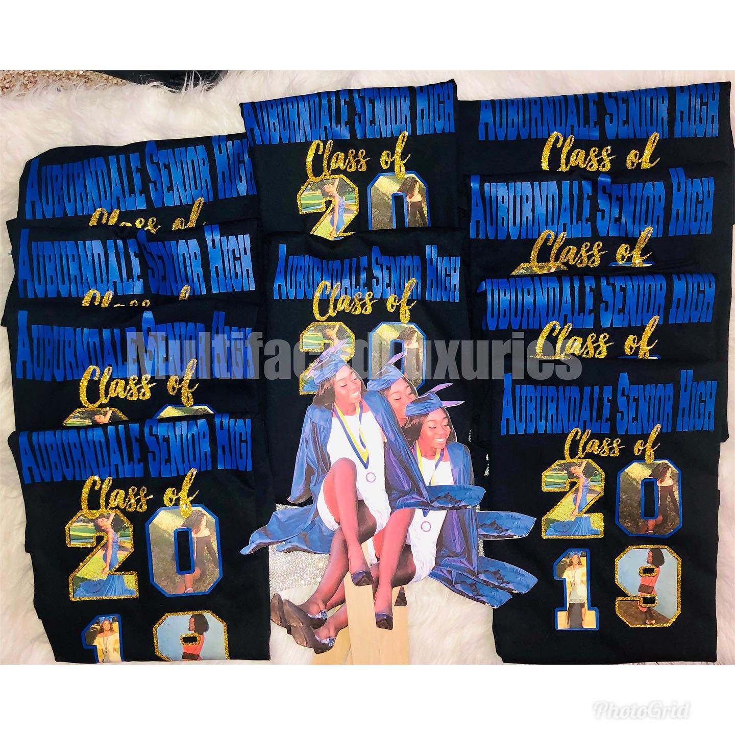 Camisetas de graduación con firma