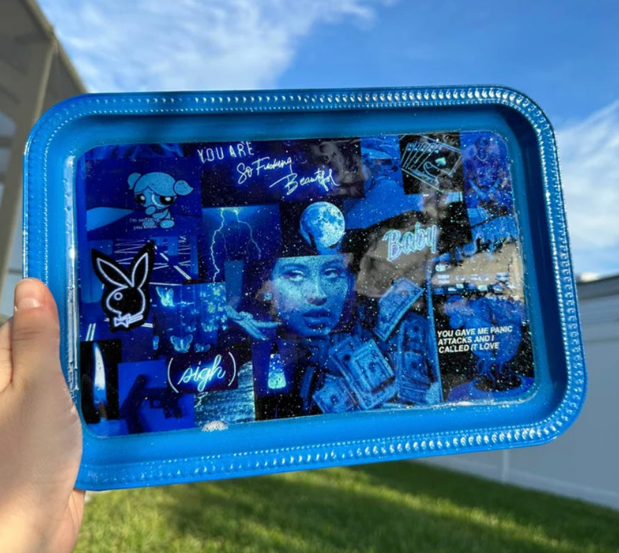 Colored Aesthetic Rolling Tray