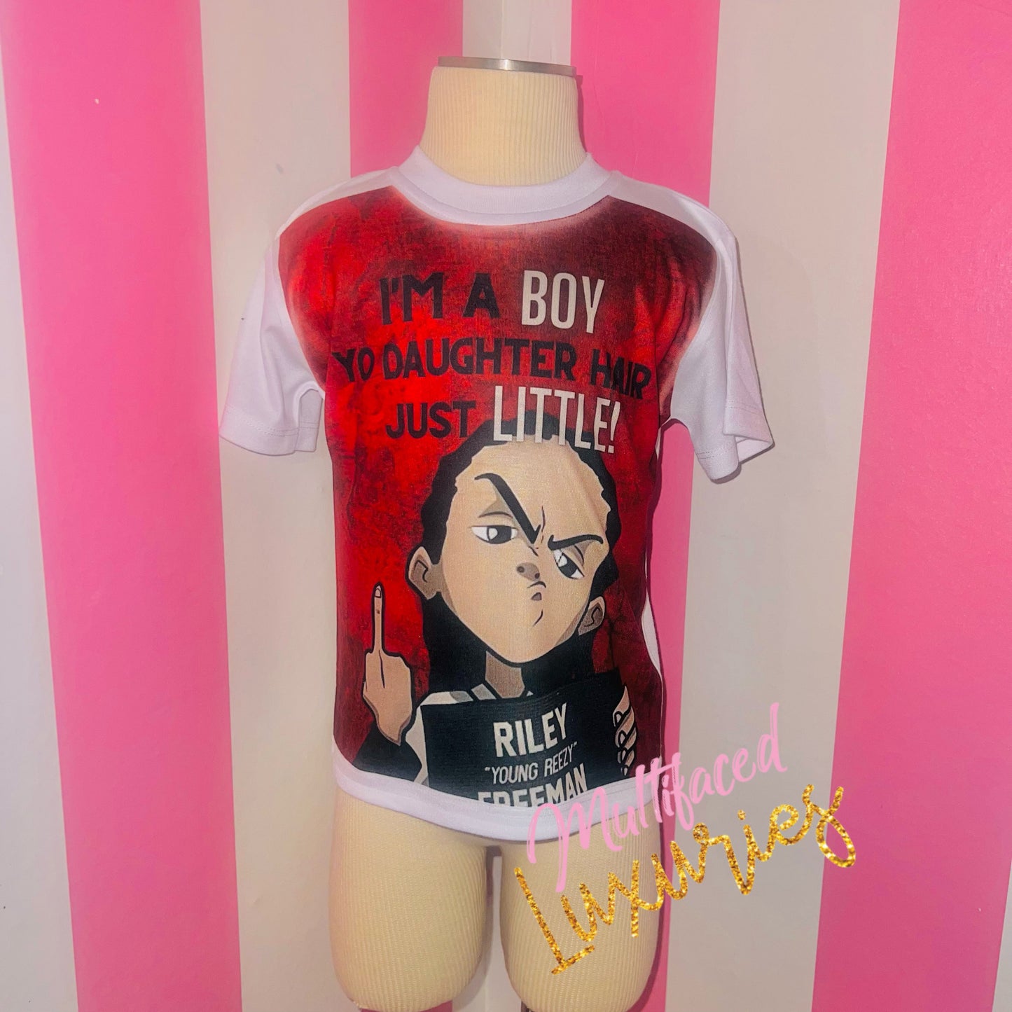 Riley "I'm a boy" Graphic tee