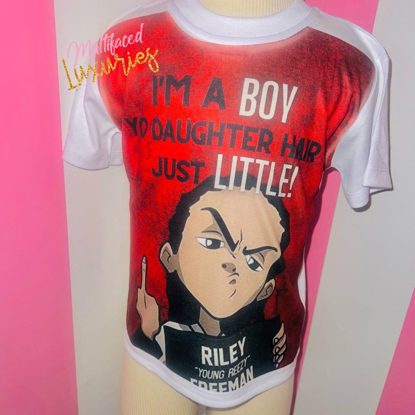 Riley "I'm a boy" Graphic tee