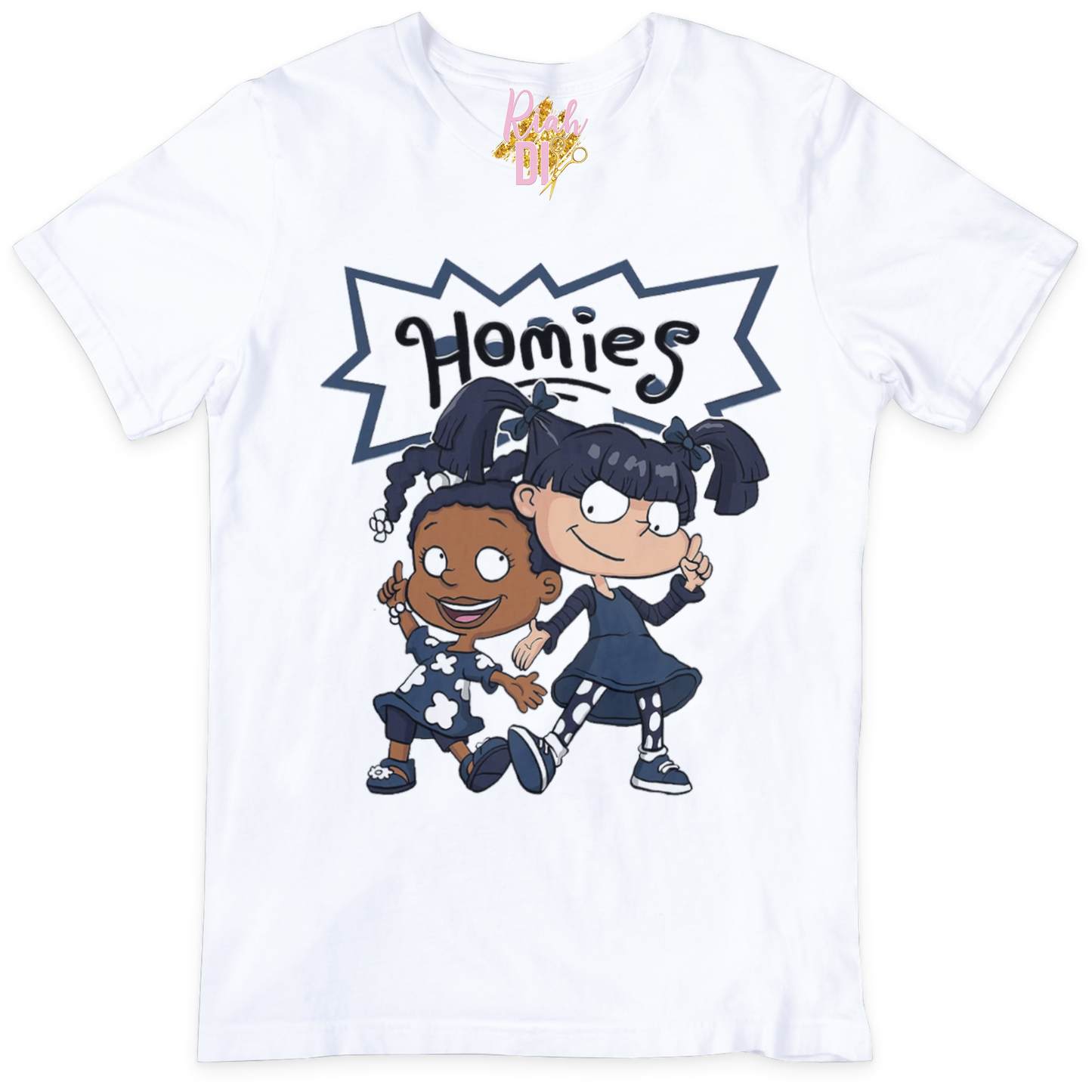 Midnight Navy Homies Tee