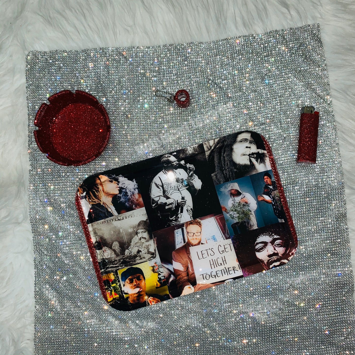 Rolling Tray Set