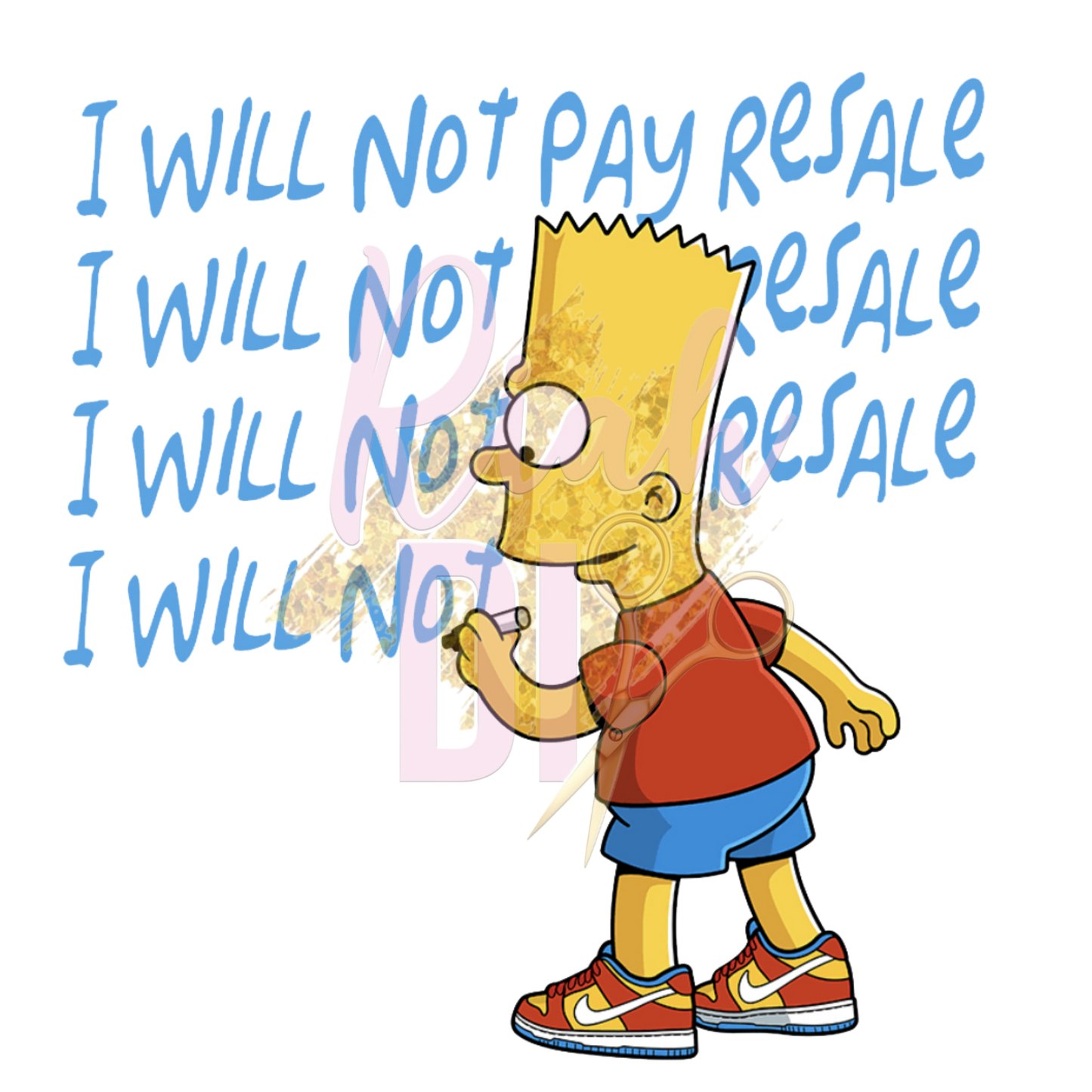 Bart Simpson Dunks PNGS