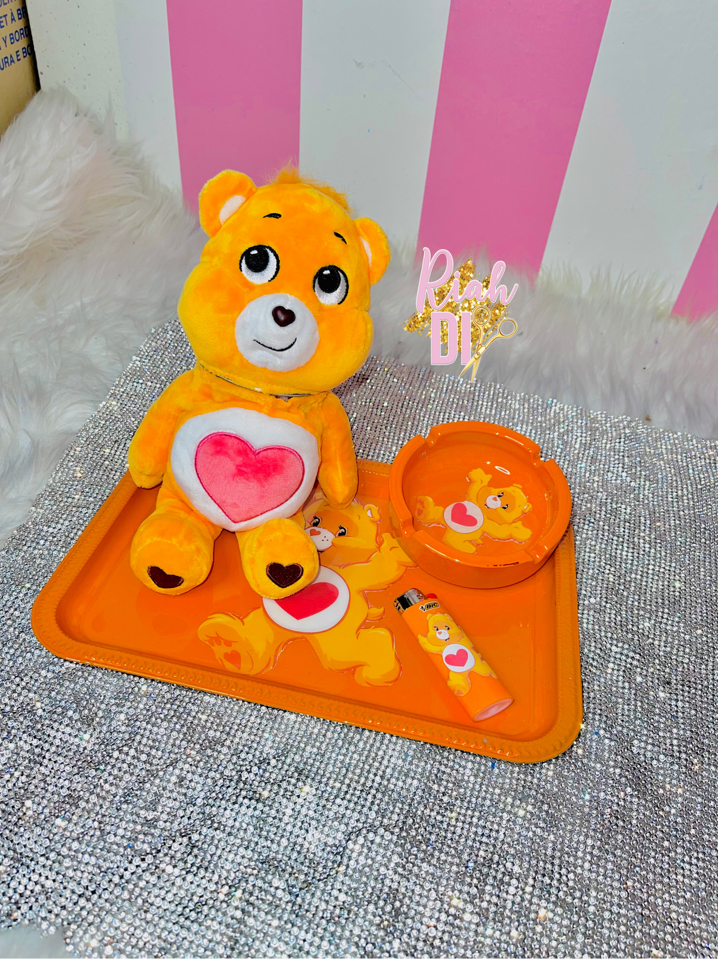 Care Bears Rolling tray/Stash Jar set