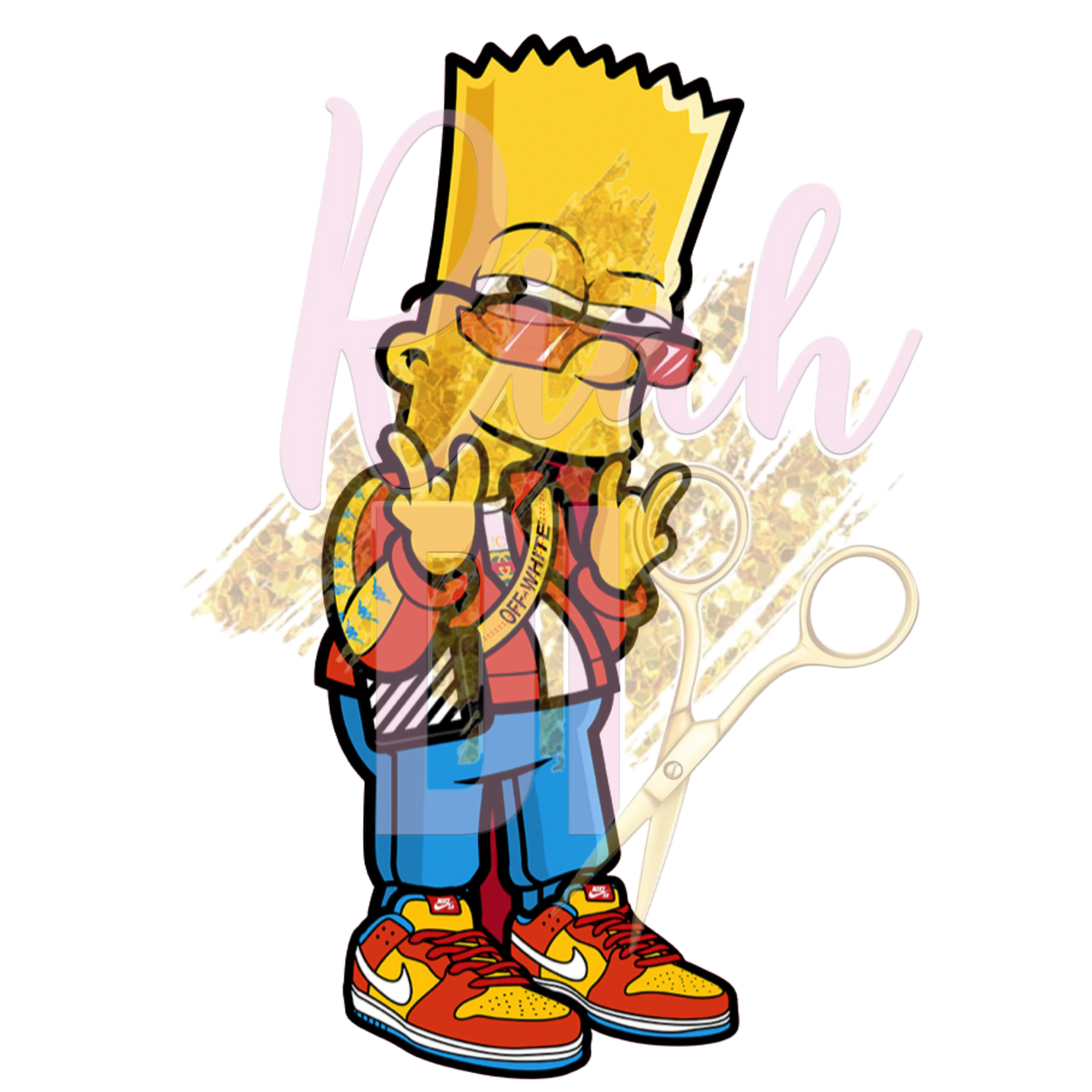 Bart Simpson Dunks PNGS