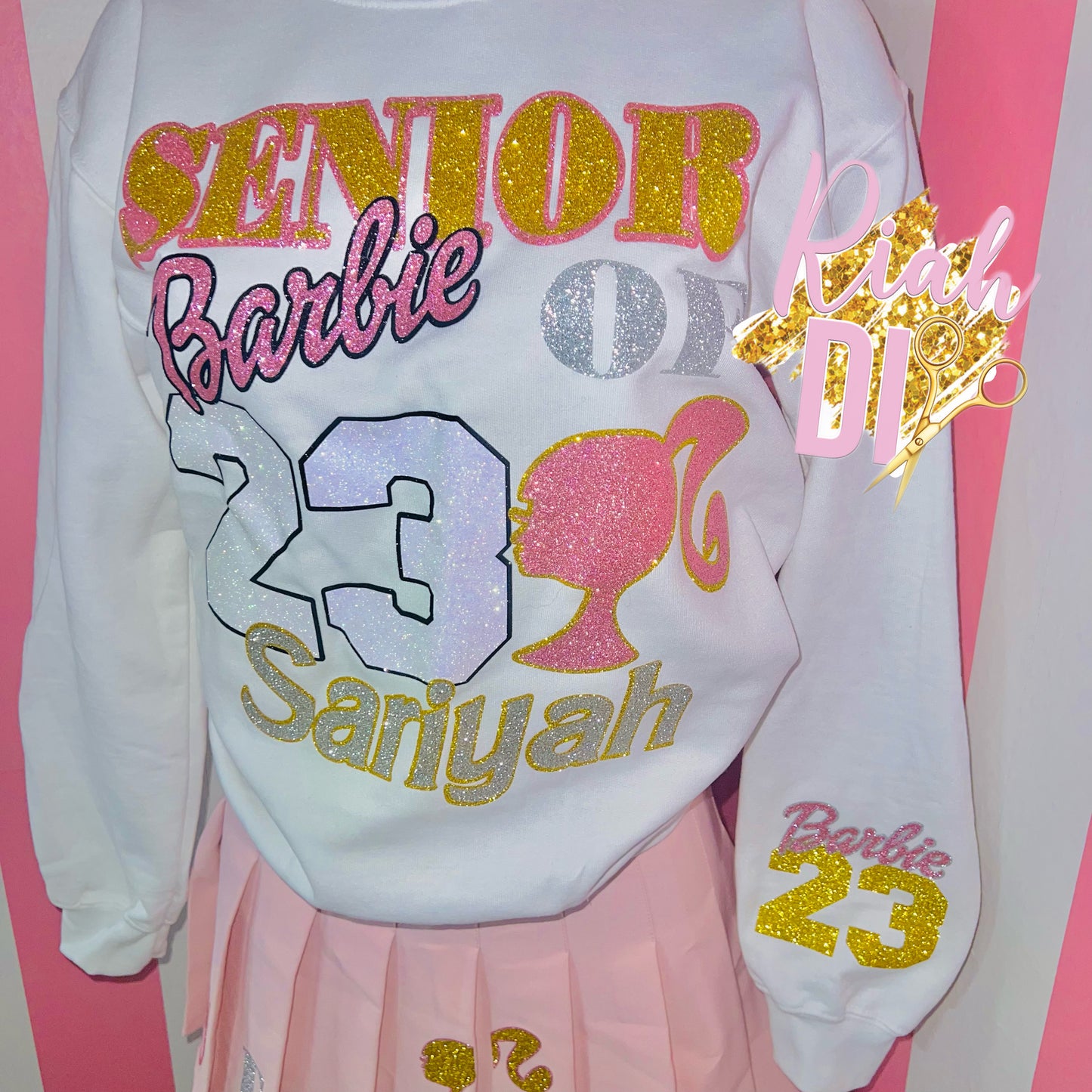 Conjunto de Barbie Senior con FALDA SENIOR