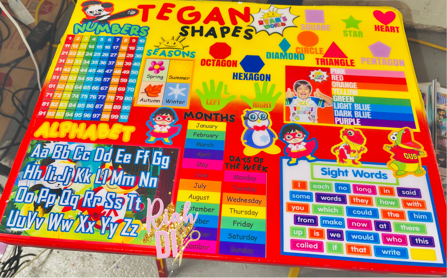 Mesa de aprendizaje compacta