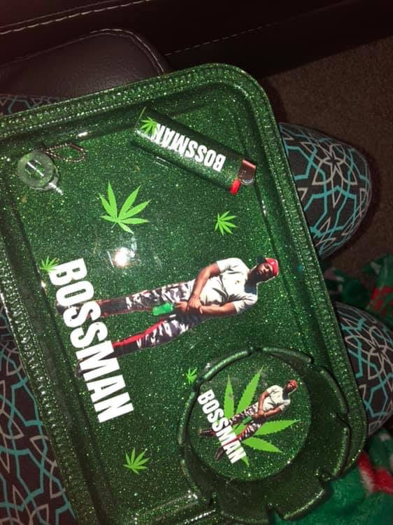 Rolling Tray Set