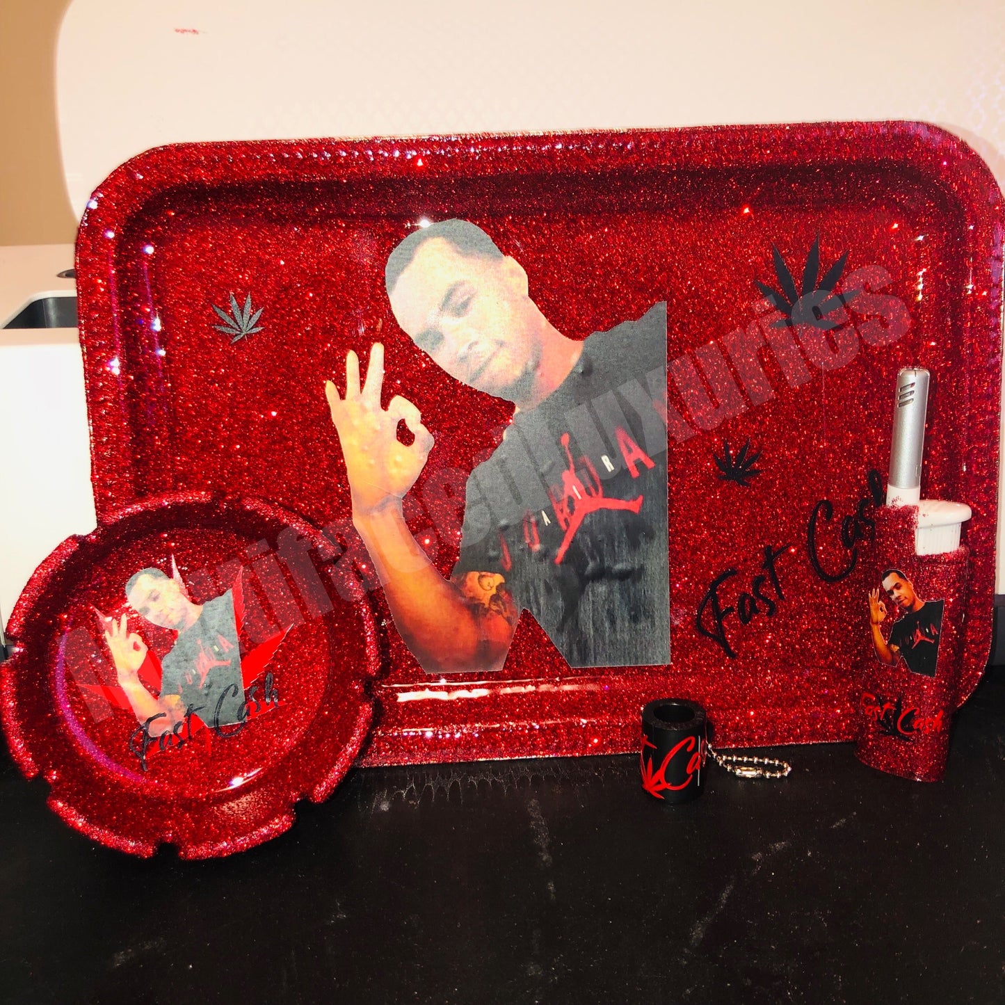 Rolling Tray Set