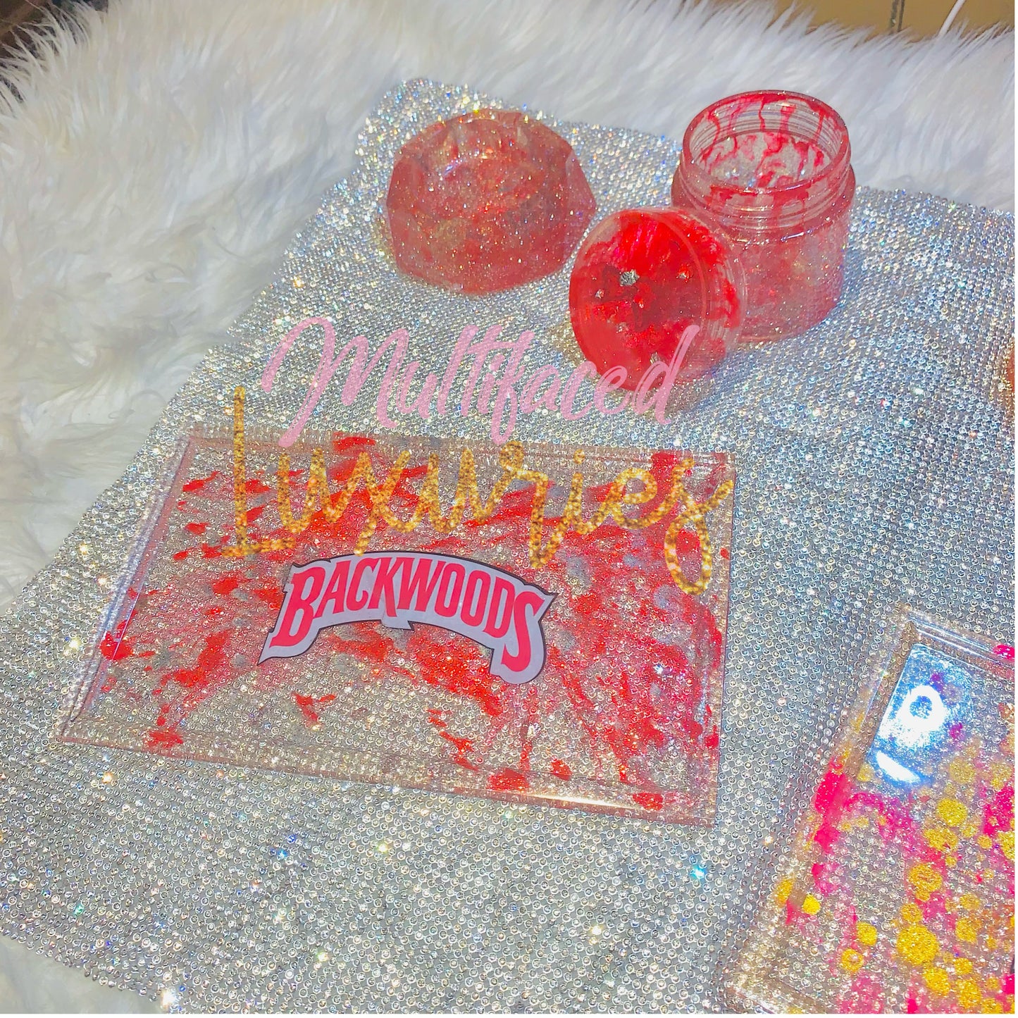 Resin Rolling Tray set
