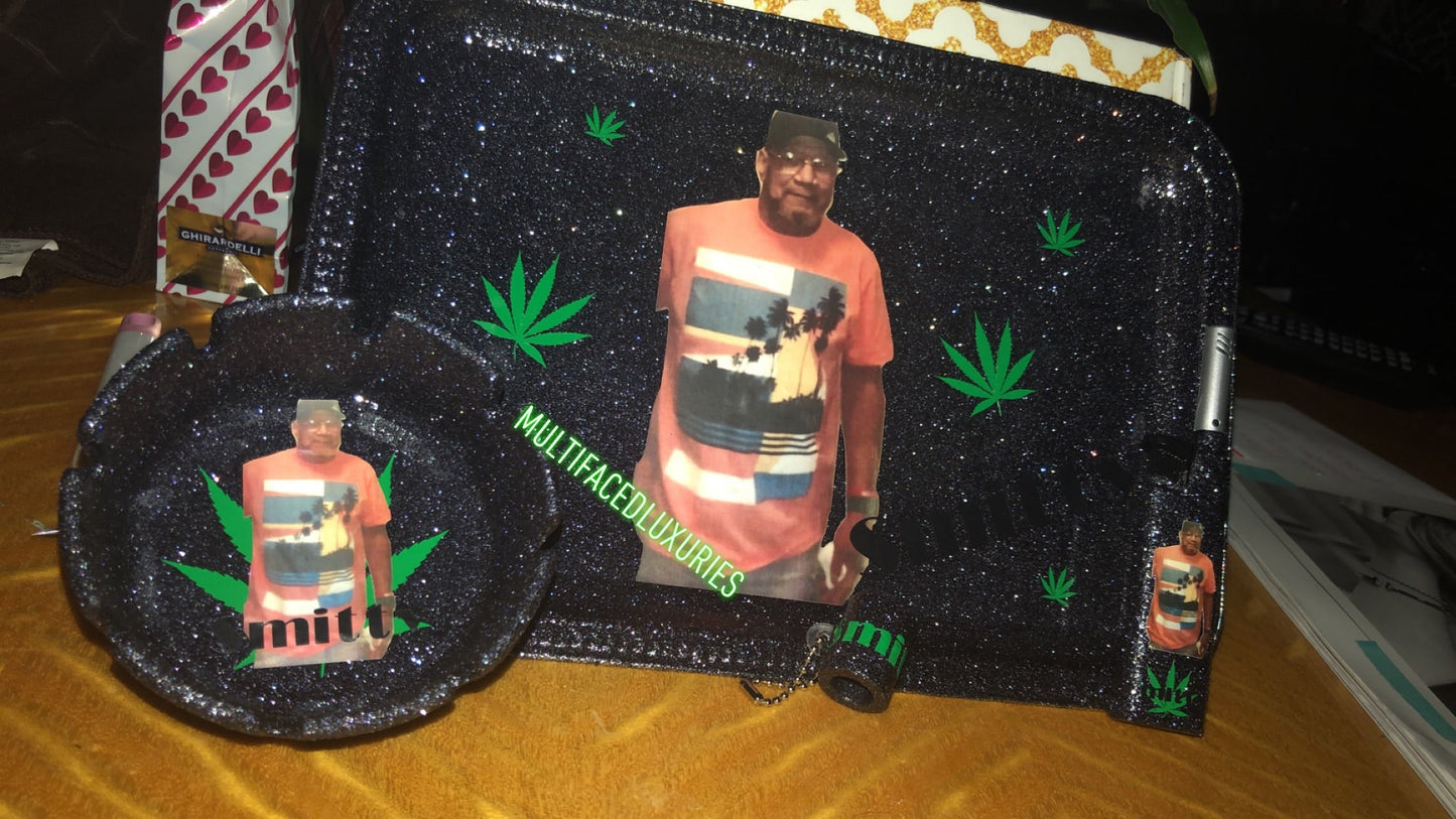 Rolling Tray Set
