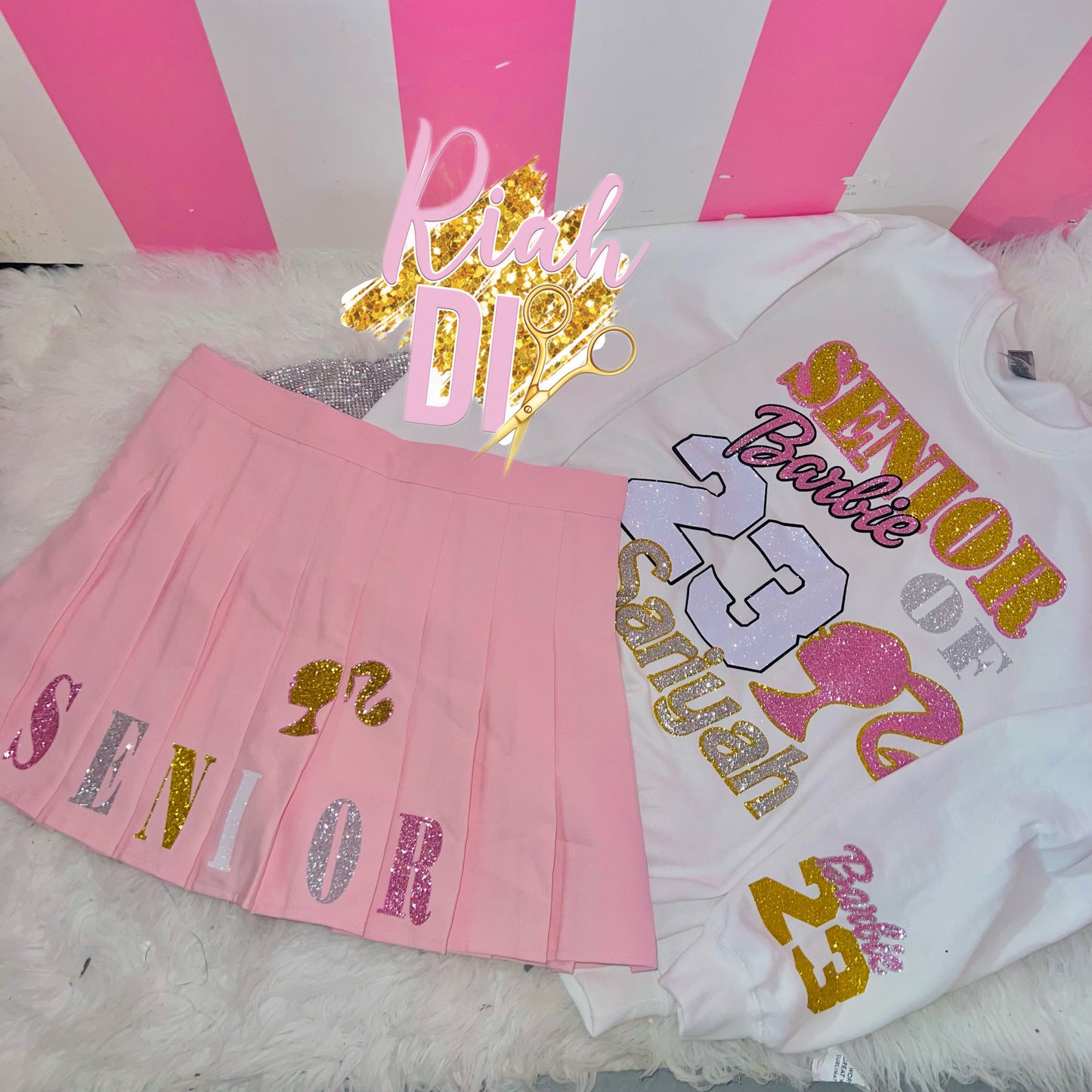 Conjunto de Barbie Senior con FALDA SENIOR
