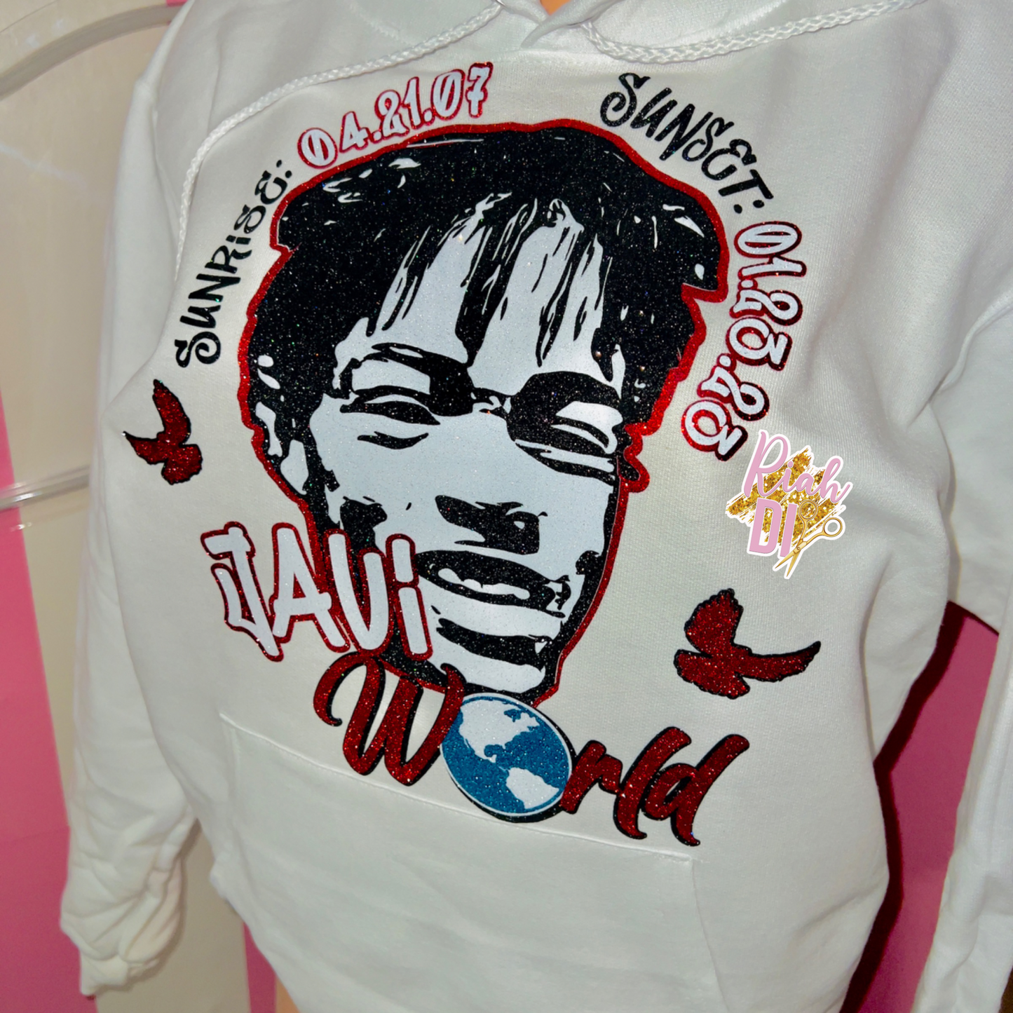 Sudadera con capucha "Es tu mundo"