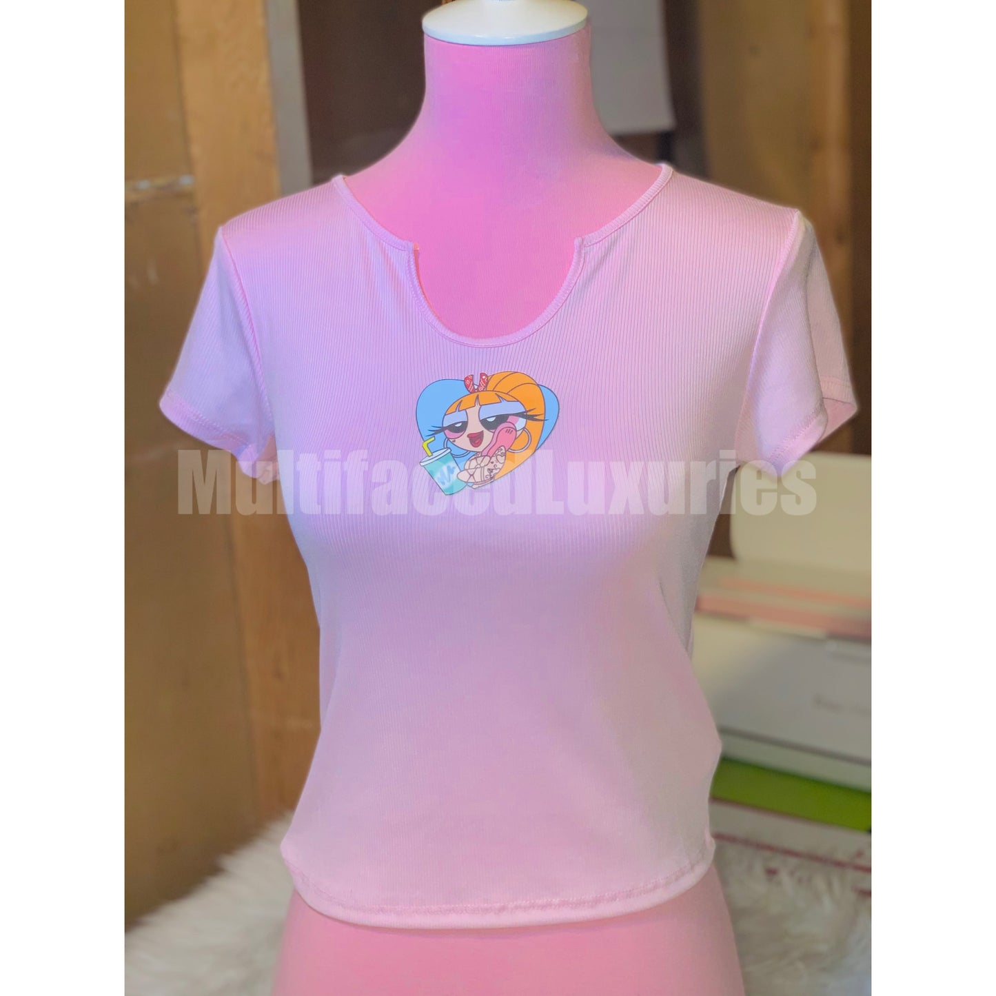 Blossom Aesthetic Crop Top
