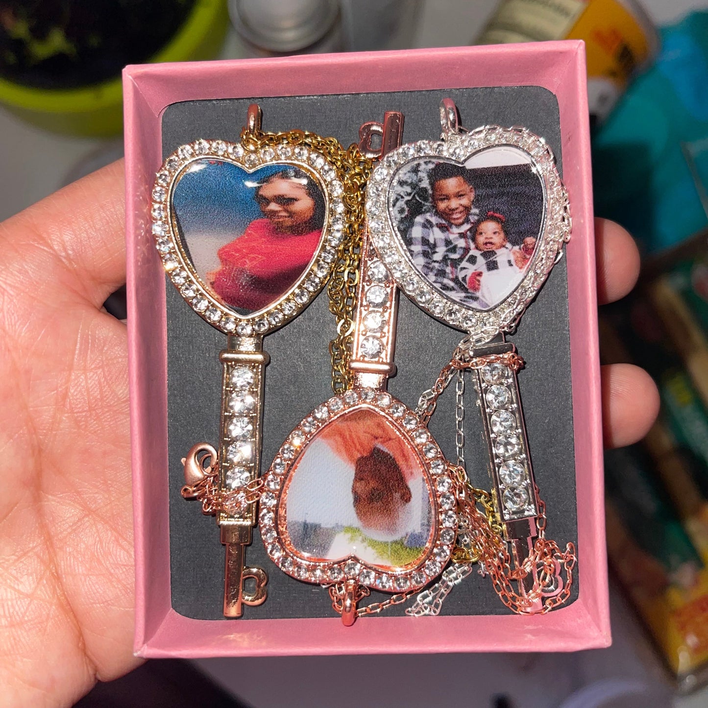 Cadena colgante "Llave a mi corazón"