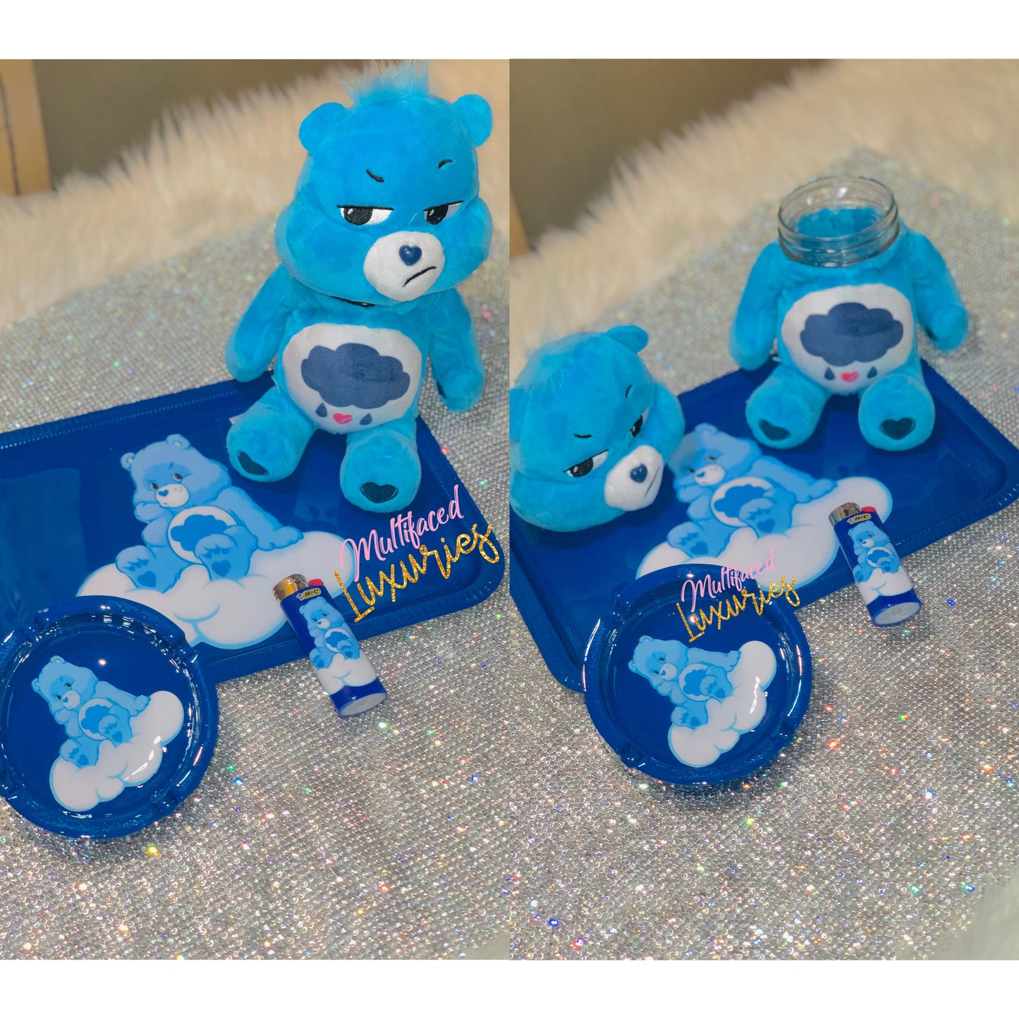 Care Bears Rolling tray/Stash Jar set
